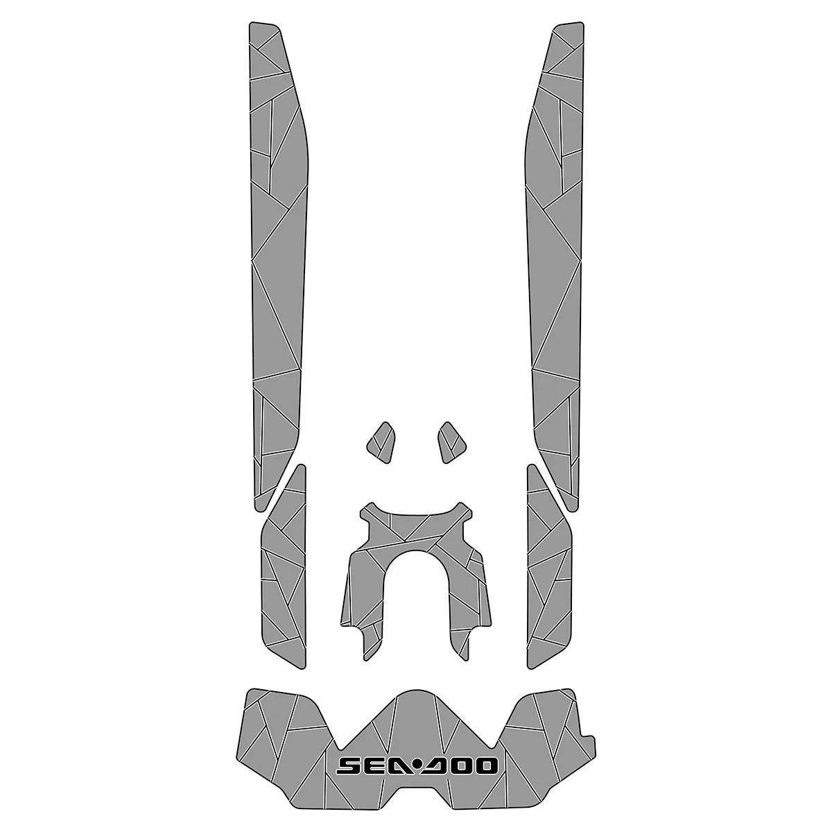 2025 Sea-Doo GTX - Custom EVA Foam Jet Ski Mats Kit - HXBYX
