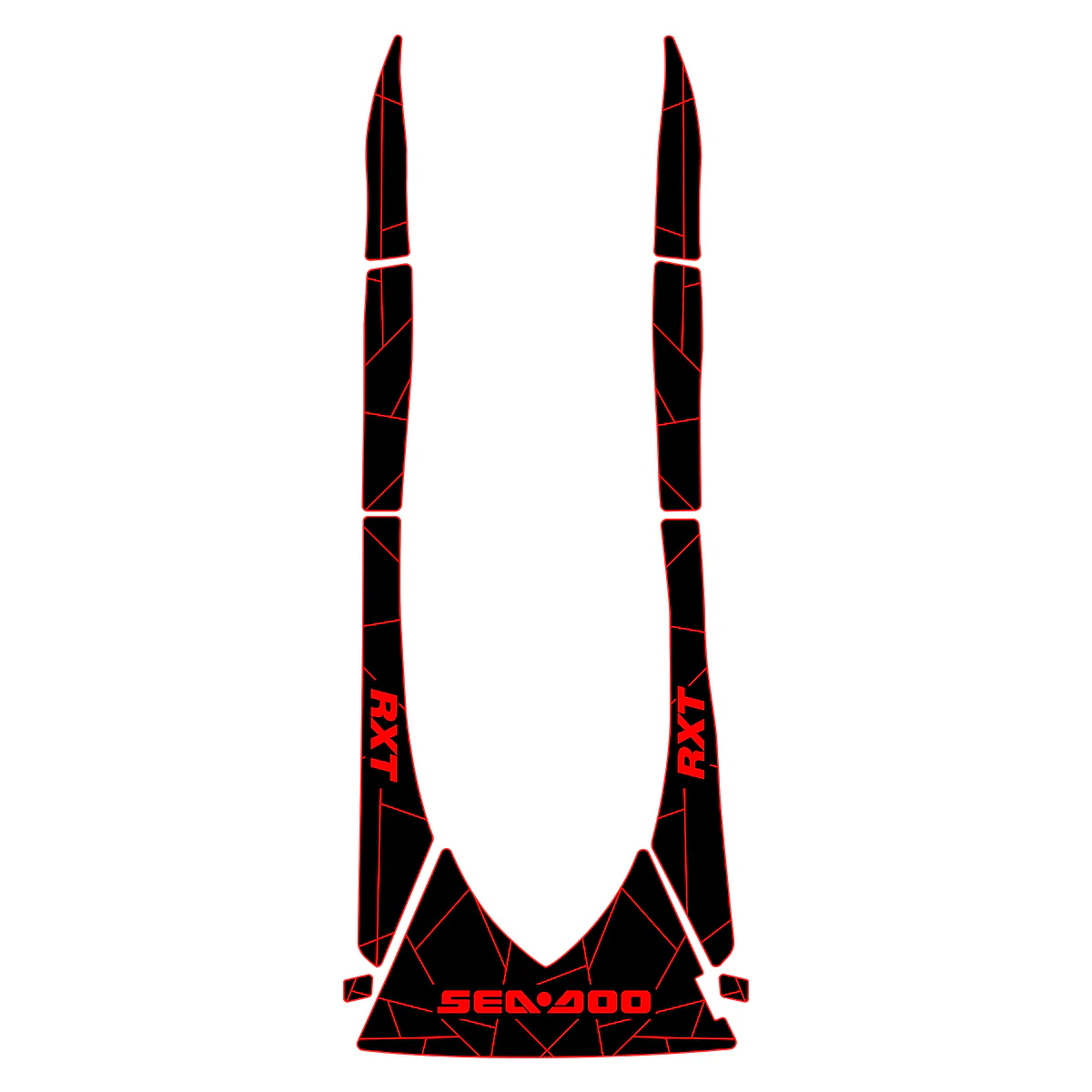 2005-2009 Sea-Doo RXT - Custom EVA Foam Jet Ski Mats Kit - HXBYX