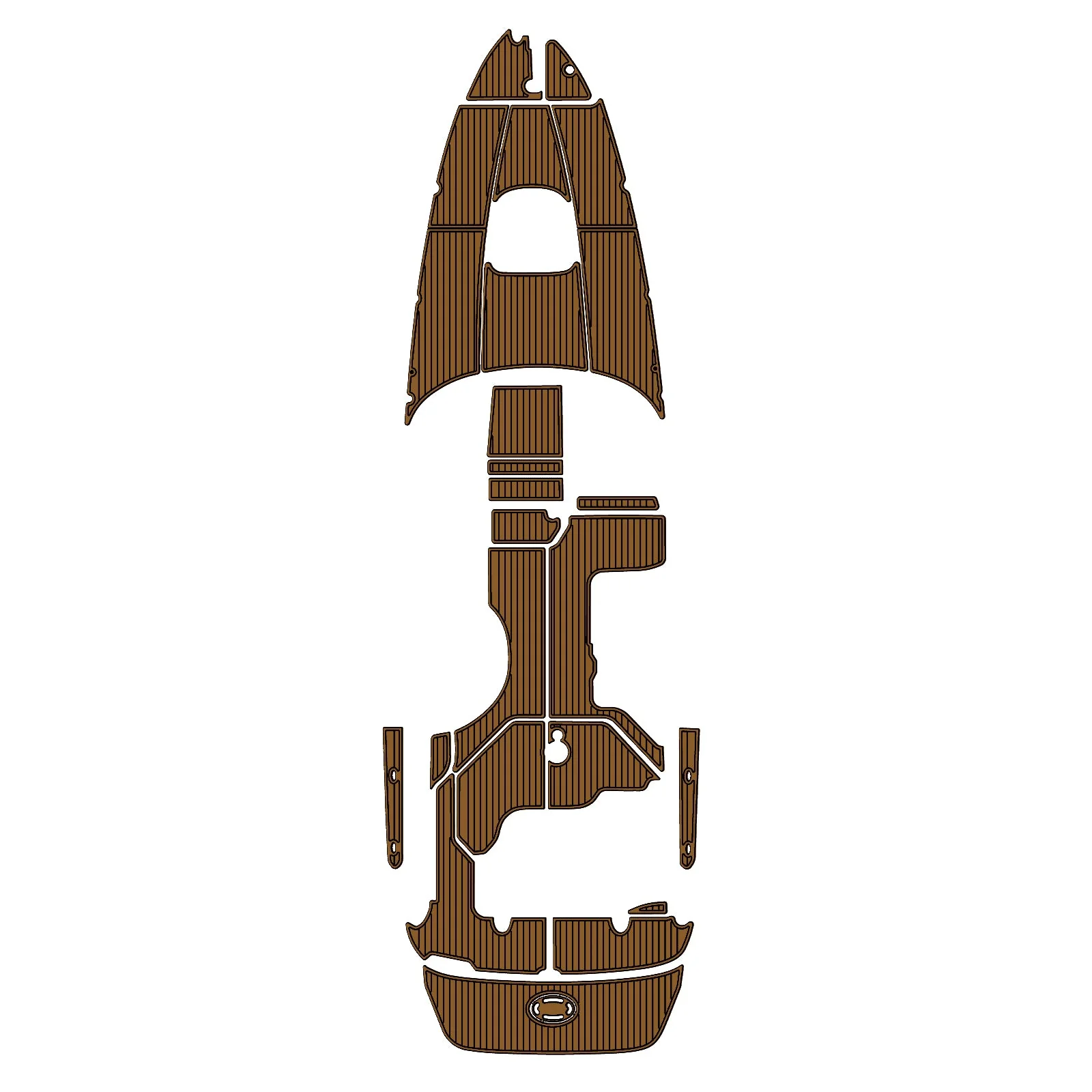 2007 | Sea Ray | Sundancer 260 – Custom EVA Foam Marine Flooring Kit - HXBYX