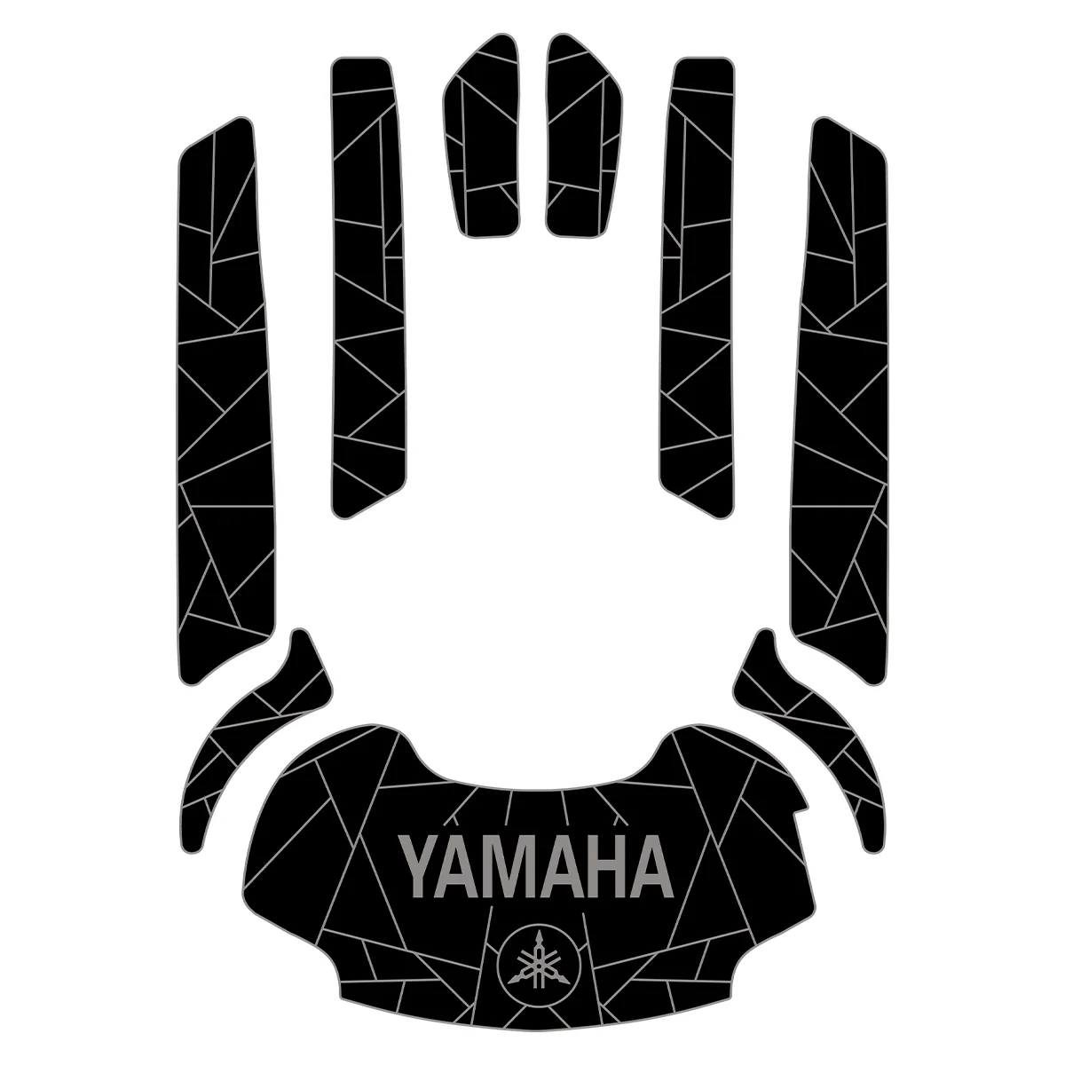 2008-2011 Yamaha WaveRunner FX / FX1800 / SHO - Custom EVA Foam Jet Ski Mats Kit - HXBYX