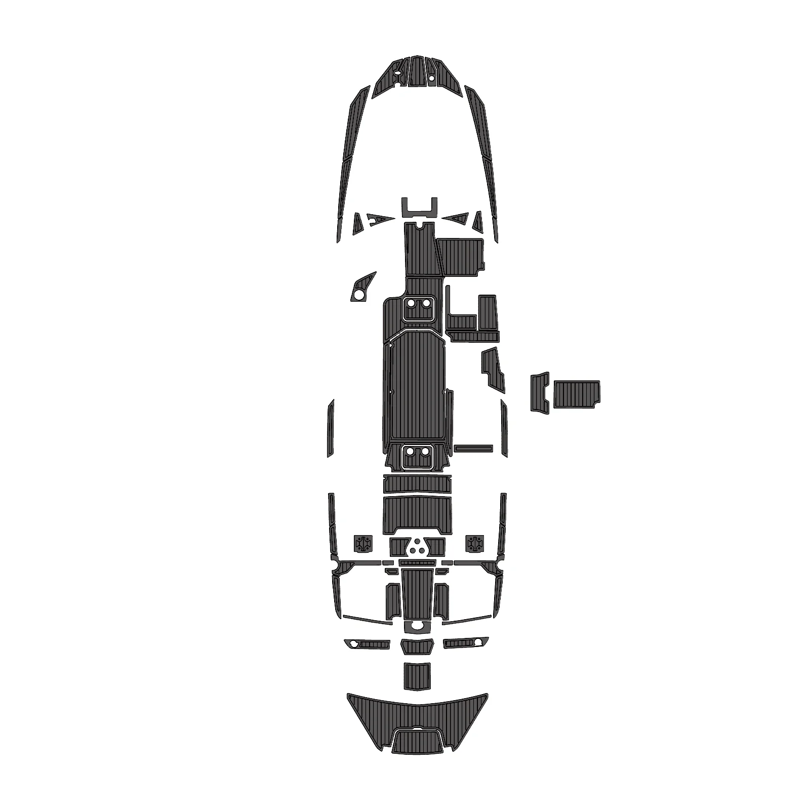 2021 Malibu M240 – Custom EVA Foam Boat Flooring Kit - HXBYX