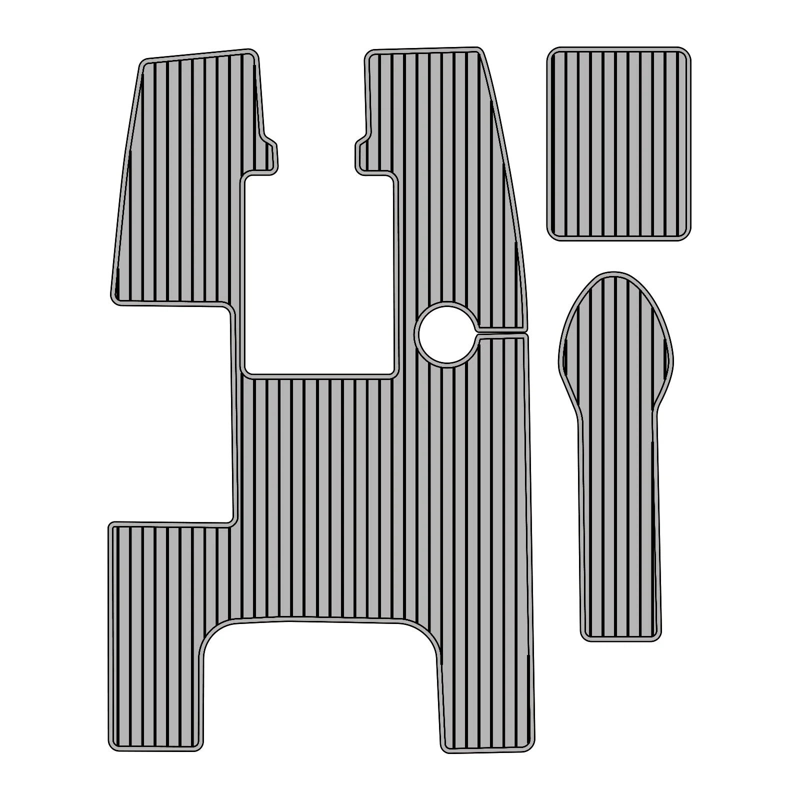 2007-2012 Sea Ray 205 – Custom EVA Foam Marine Flooring Kit - HXBYX