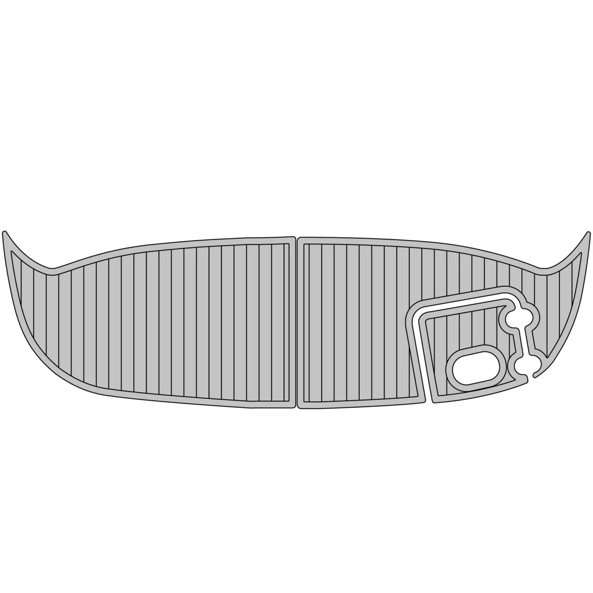 2010 Four Winns Horizon 260 - Custom EVA Foam Marine Decking Kit - HXBYX
