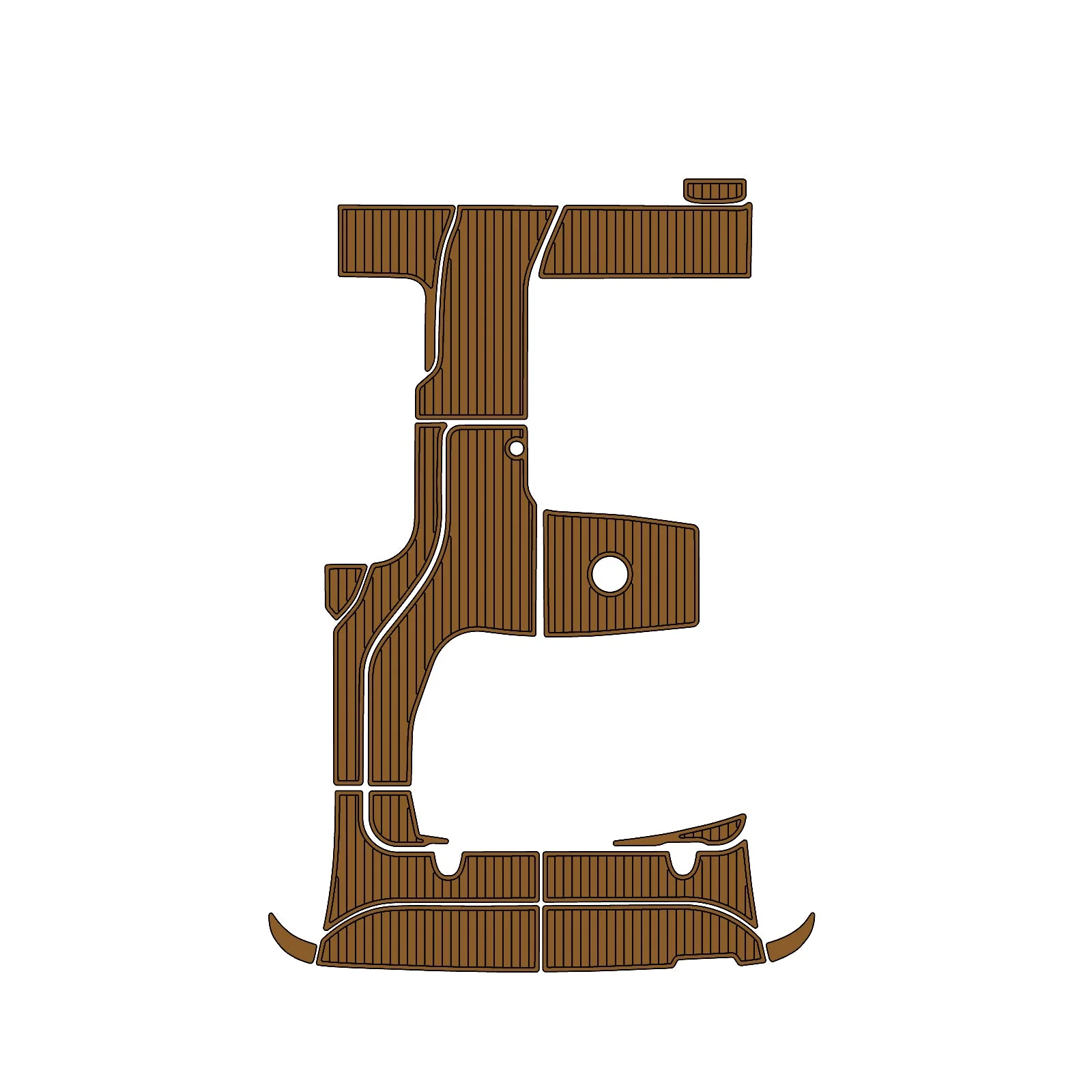 2011 Sea Ray Sundancer 350 – Custom EVA Foam Marine Flooring Kit - HXBYX