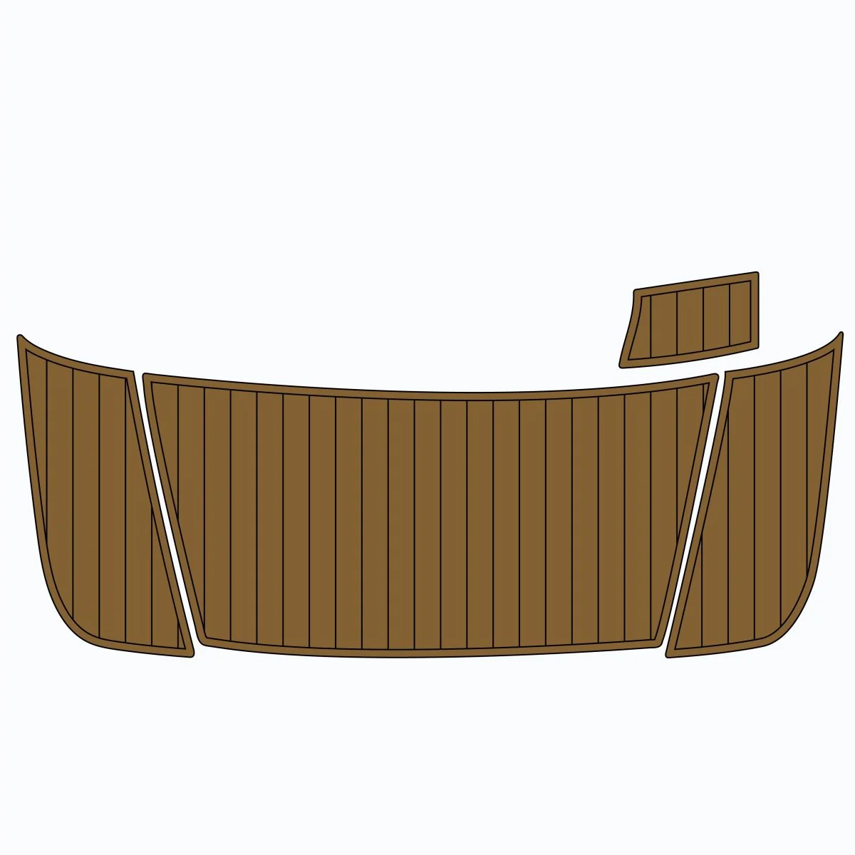 2016 Four Winns H-350 - Premium Custom Marine Flooring Kit - HXBYX