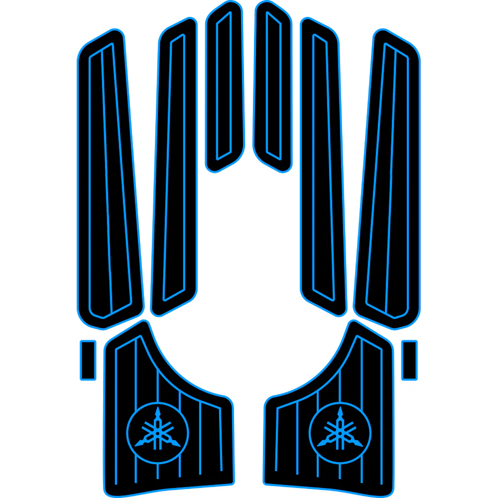 1999-2004 Yamaha XL800 / XLT 800 - Custom EVA Foam Jet Ski Mats Kit - HXBYX