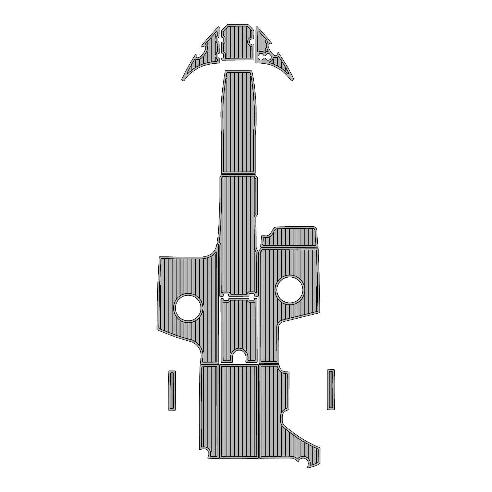 2022 | Chaparral | 307 SSX - Custom EVA Foam Marine Flooring Kit - HXBYX