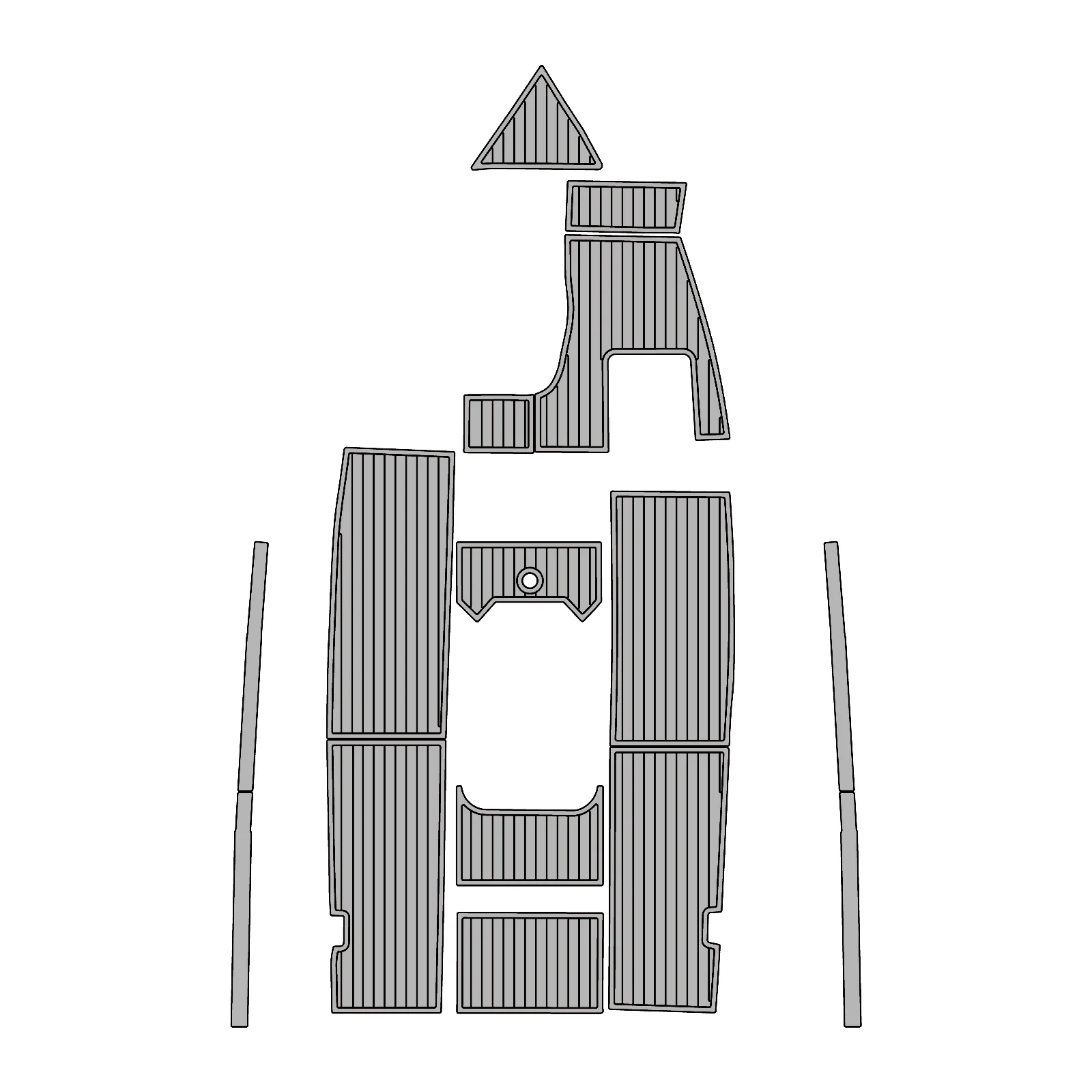 1999 MasterCraft Sportstar – Custom EVA Foam Marine Flooring Kit - HXBYX