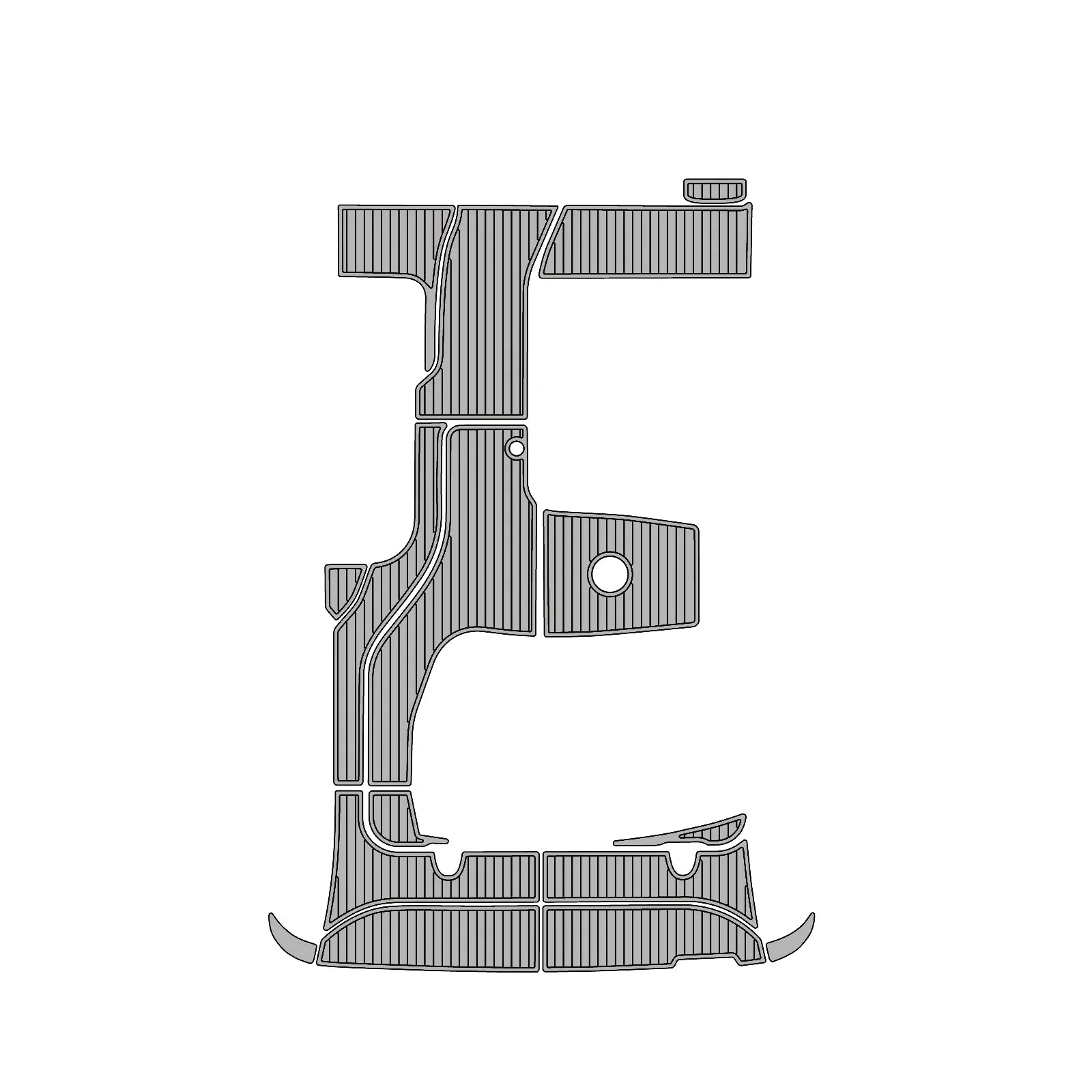 2011 Sea Ray Sundancer 350 – Custom EVA Foam Marine Flooring Kit - HXBYX