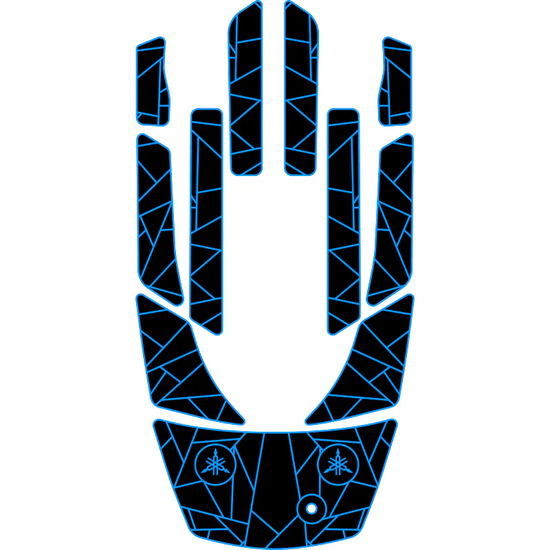 2002-2009 Yamaha FX / FX HO - Custom EVA Foam Jet Ski Mats Kit - HXBYX