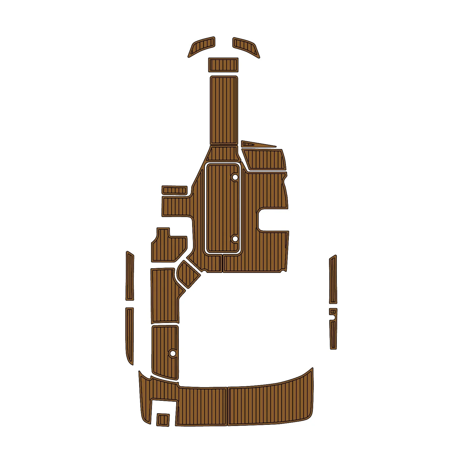 2018 Sea Ray 190 Sundancer – Custom EVA Foam Marine Flooring Kit - HXBYX