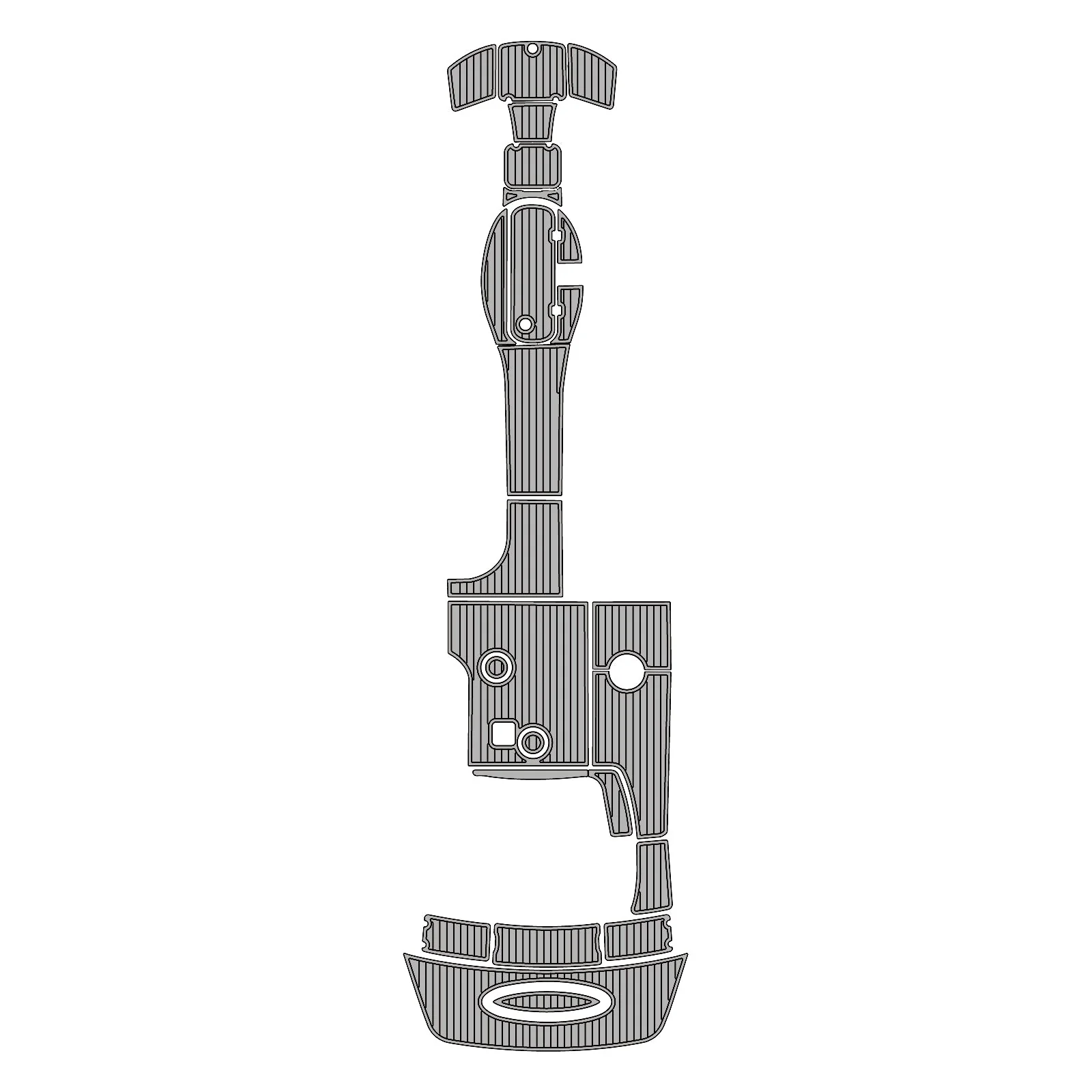 1999 | Chaparral | Sunesta 233 - Custom EVA Foam Boat Flooring Kit - HXBYX