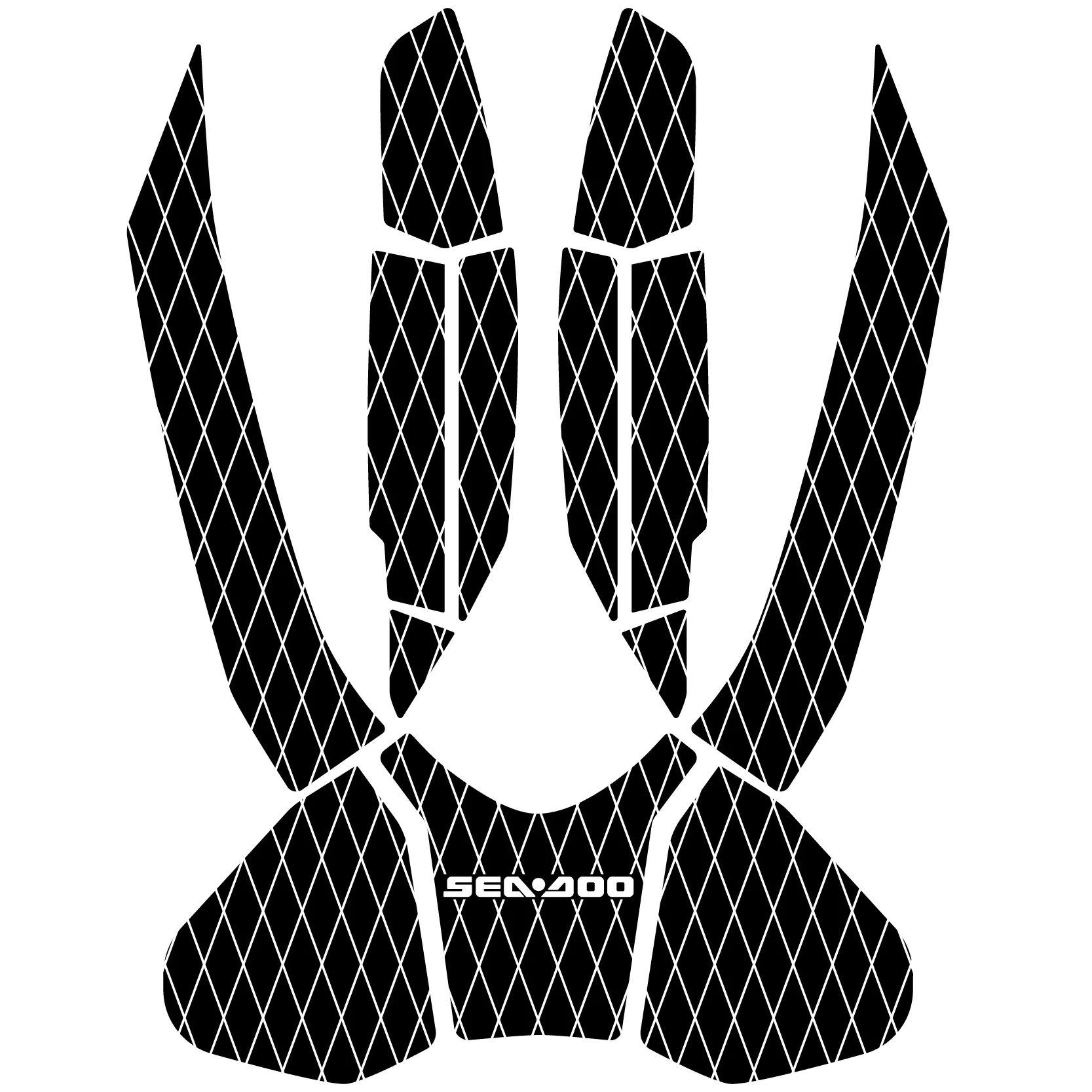 2016-2017 Sea-Doo GTX Ltd 215 + 230 + 300 - Custom EVA Foam Jet Ski Deck Mats Kit - HXBYX