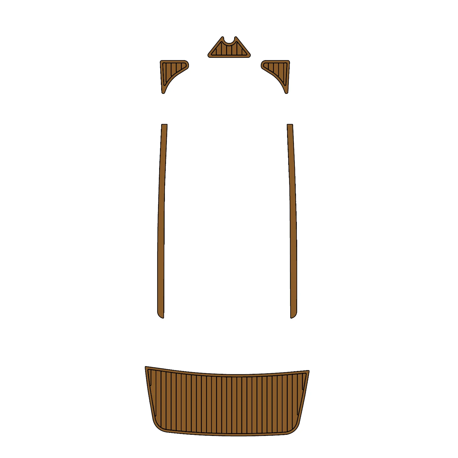 2007 Malibu 23 LSV – Custom EVA Foam Marine Flooring Kit - HXBYX