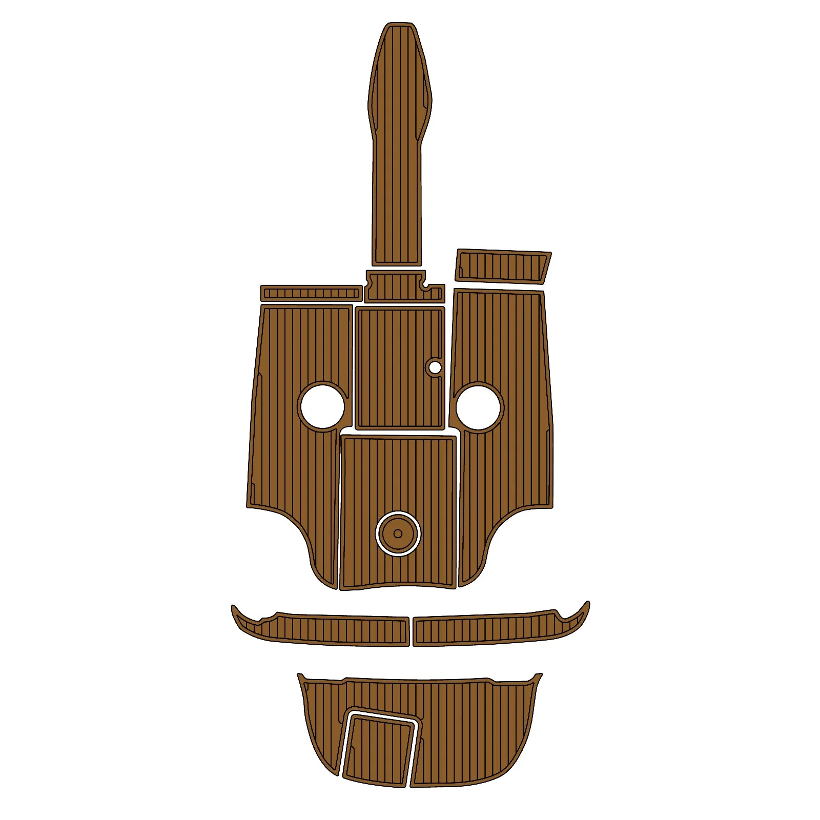 2001 | Sea Ray | 230 BR – Custom EVA Foam Marine Flooring Kit - HXBYX