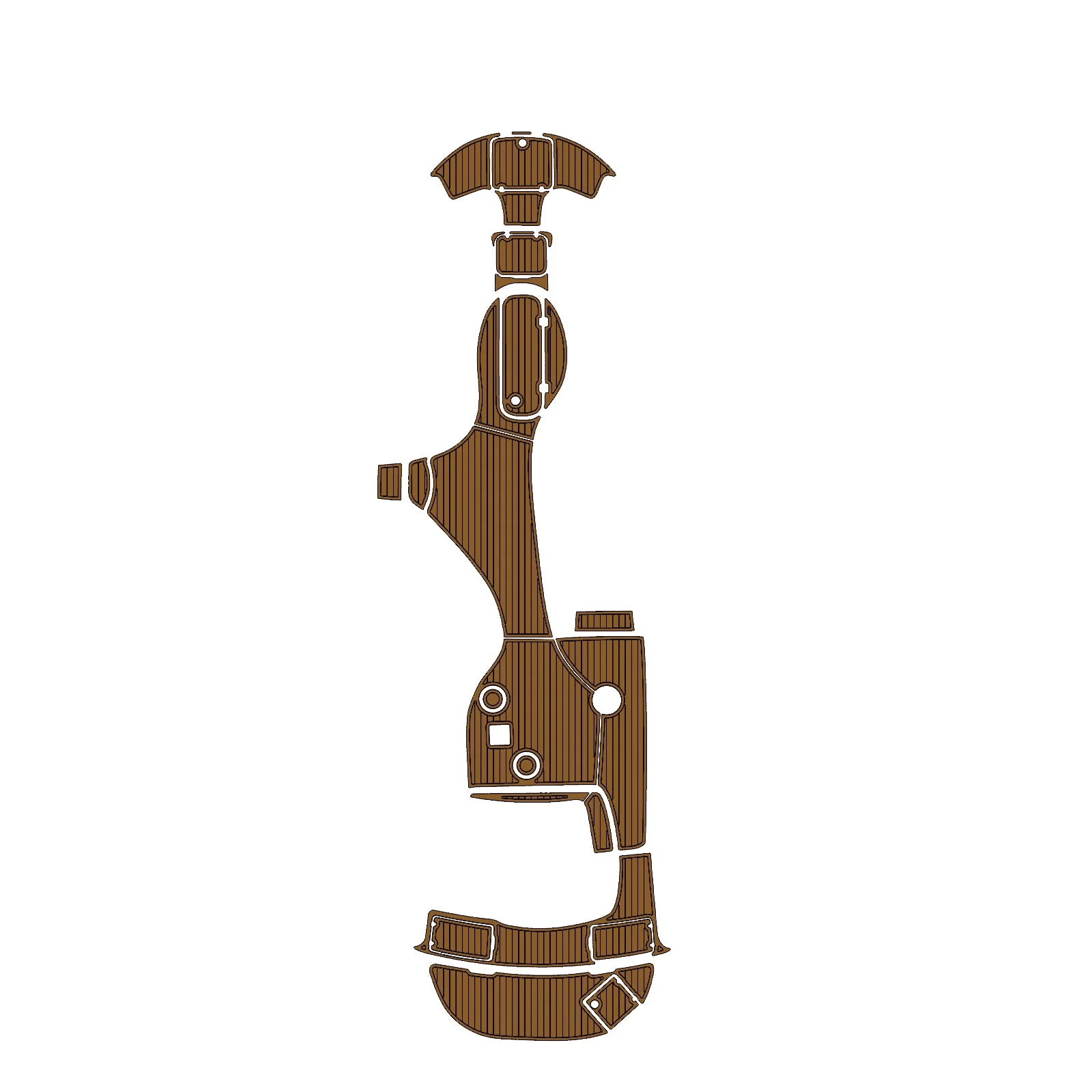 2002 | Chaparral | Sunesta 232 - Custom EVA Foam Boat Flooring Kit - HXBYX