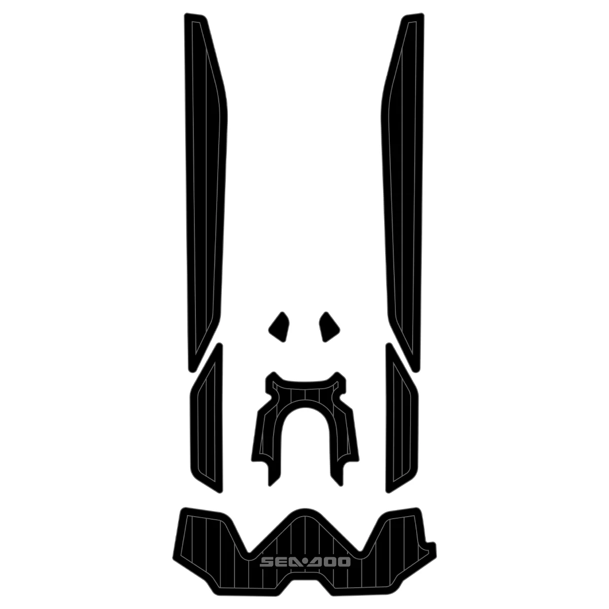 2019-2024 Sea-Doo GTX 155 - Custom EVA Foam Jet Ski Deck Mats Kit - HXBYX