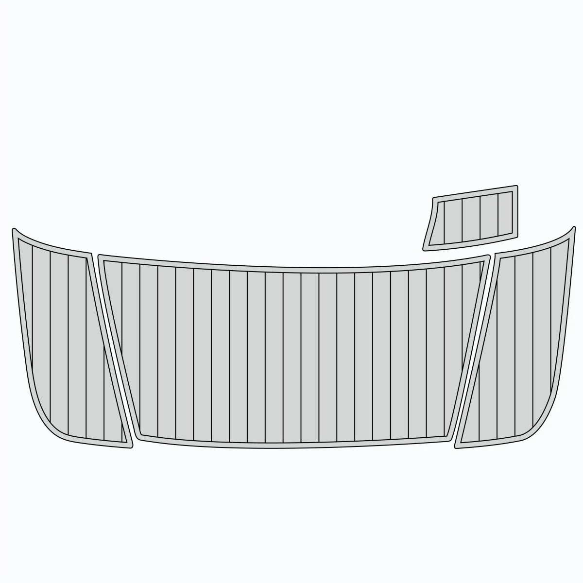 2016 Four Winns H-350 - Premium Custom Marine Flooring Kit - HXBYX