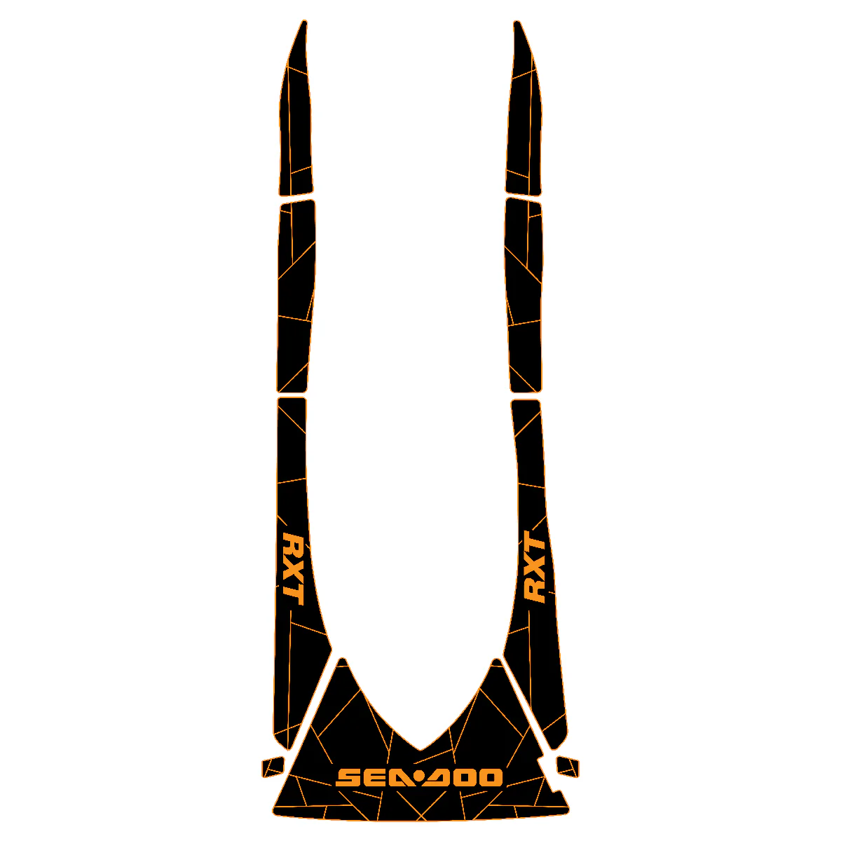 2005-2009 Sea-Doo RXT - Custom EVA Foam Jet Ski Mats Kit - HXBYX