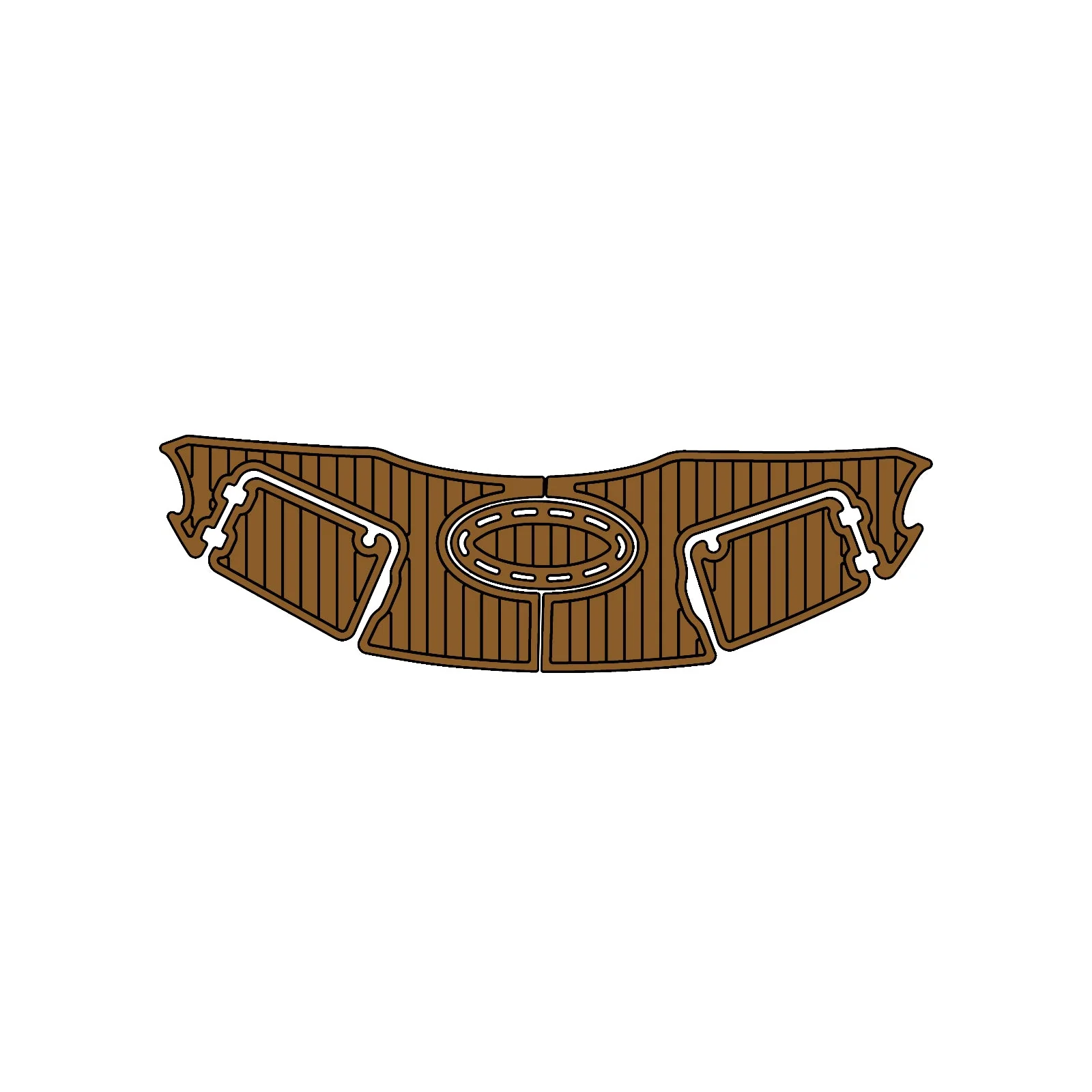 2011 | Chaparral | 267 - Custom EVA Foam Marine Flooring Kit - HXBYX