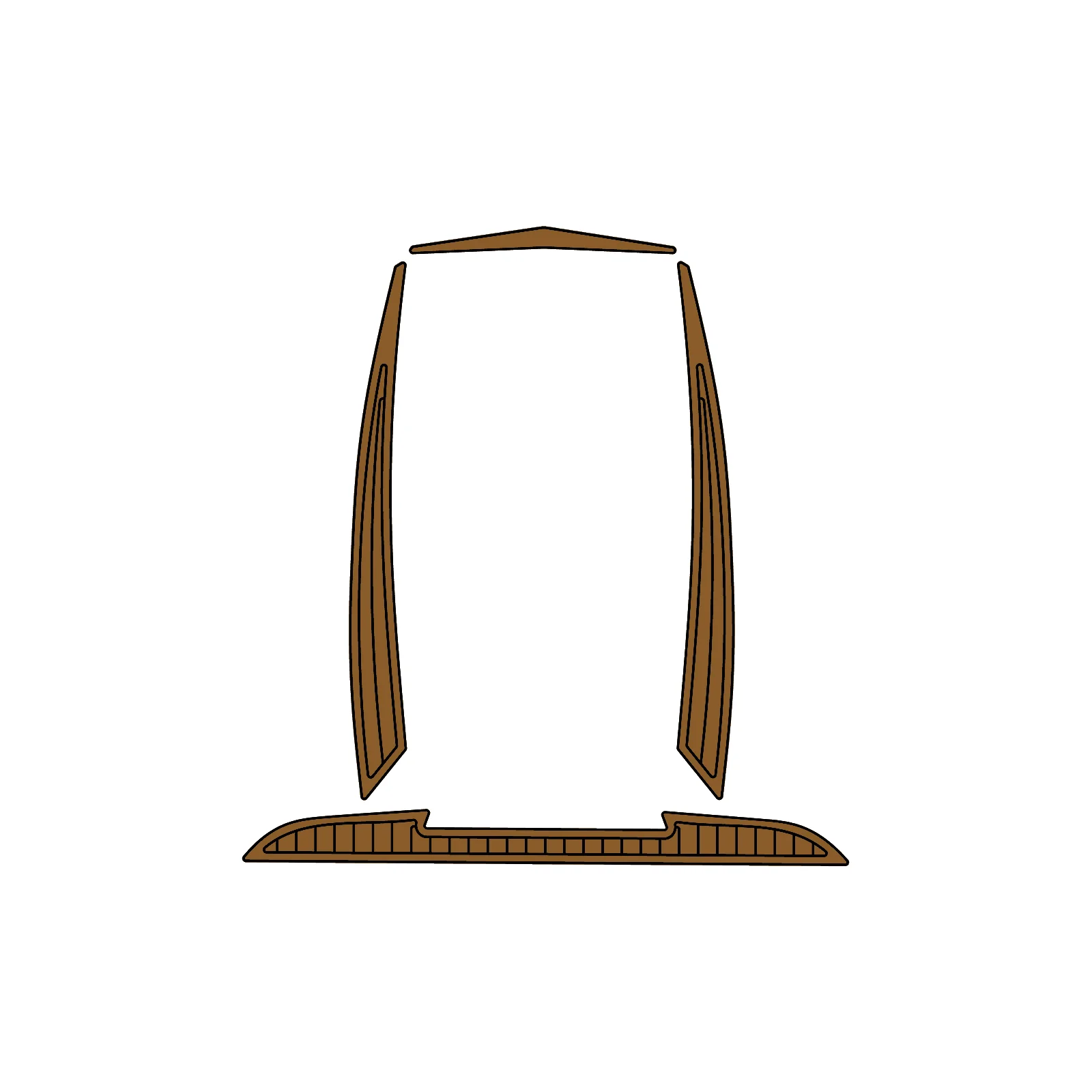 2020 Tige 23ZX – Custom EVA Foam Marine Flooring Kit - HXBYX