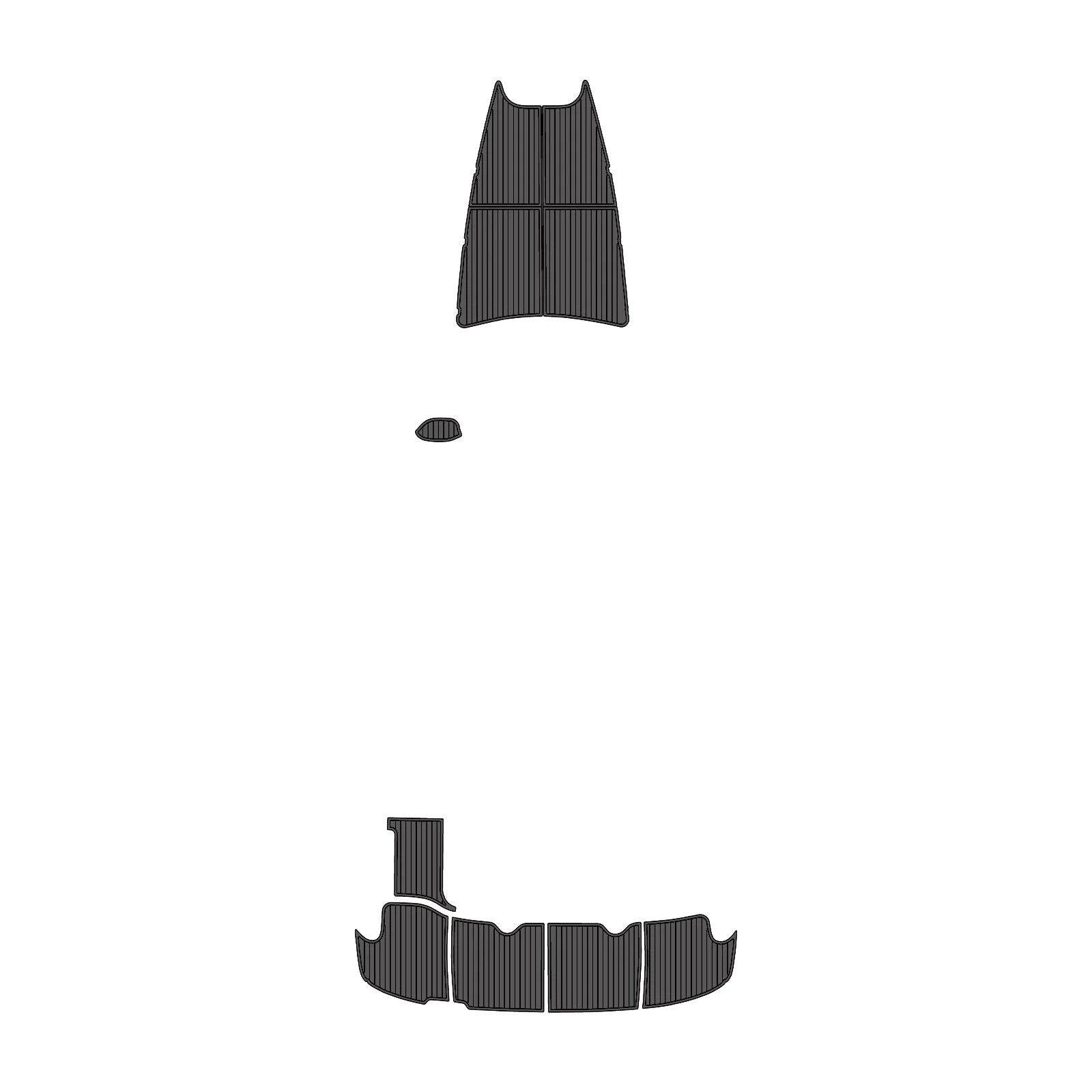 2003 | Sea Ray | 420 – Custom EVA Foam Marine Flooring Kit - HXBYX