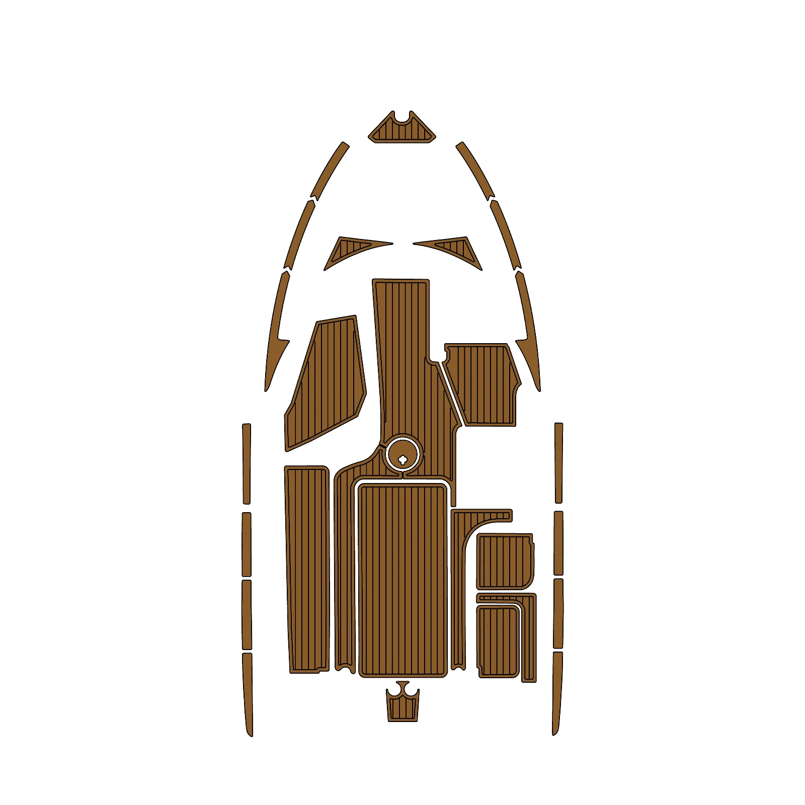 2015-2017 Malibu 23 LSV – Custom EVA Foam Marine Flooring Kit - HXBYX