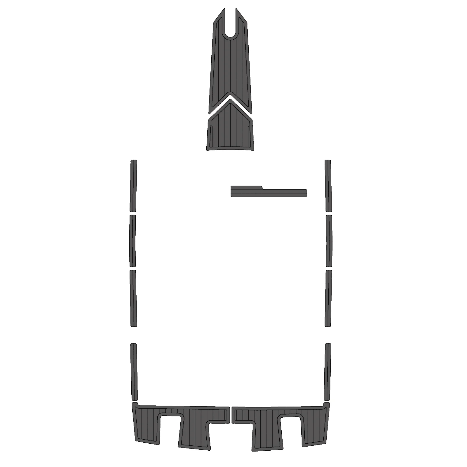 1989 MasterCraft Prostar 190 – Custom EVA Foam Marine Flooring Kit - HXBYX