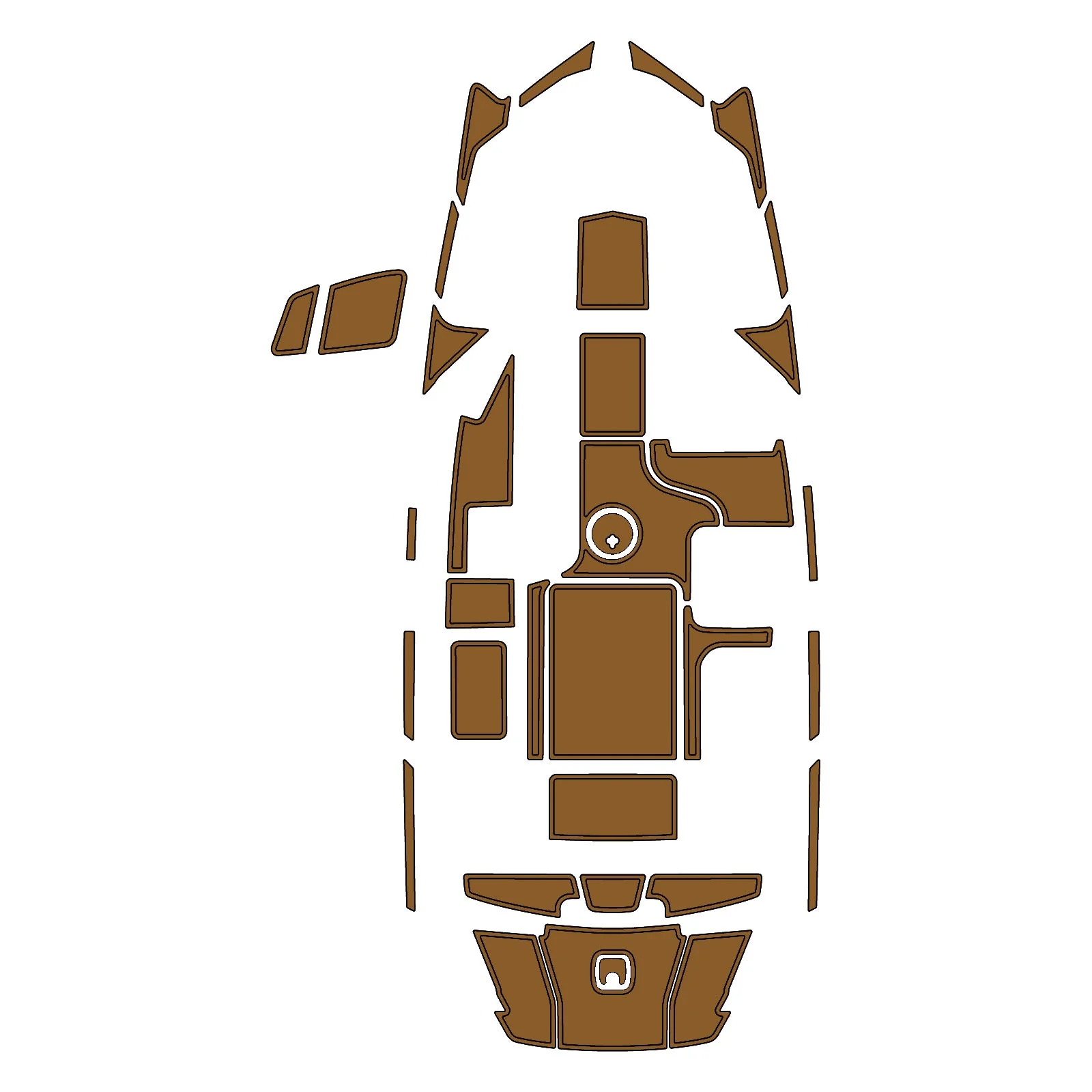 2016–2017 Axis A20 – Custom EVA Foam Marine Flooring Kit - HXBYX