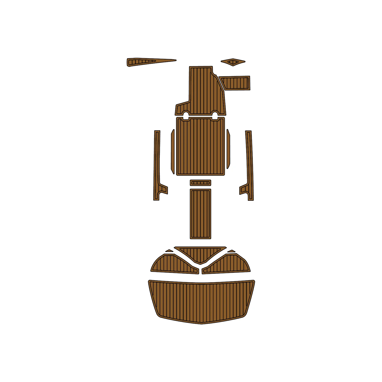 2012-2018 Tige Z1 – Custom EVA Foam Marine Flooring Kit - HXBYX