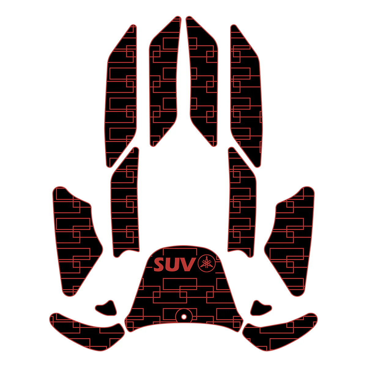 Yamaha SV1200 WaveRunner SUV - Custom EVA Foam Jet Ski Mats Kit - HXBYX