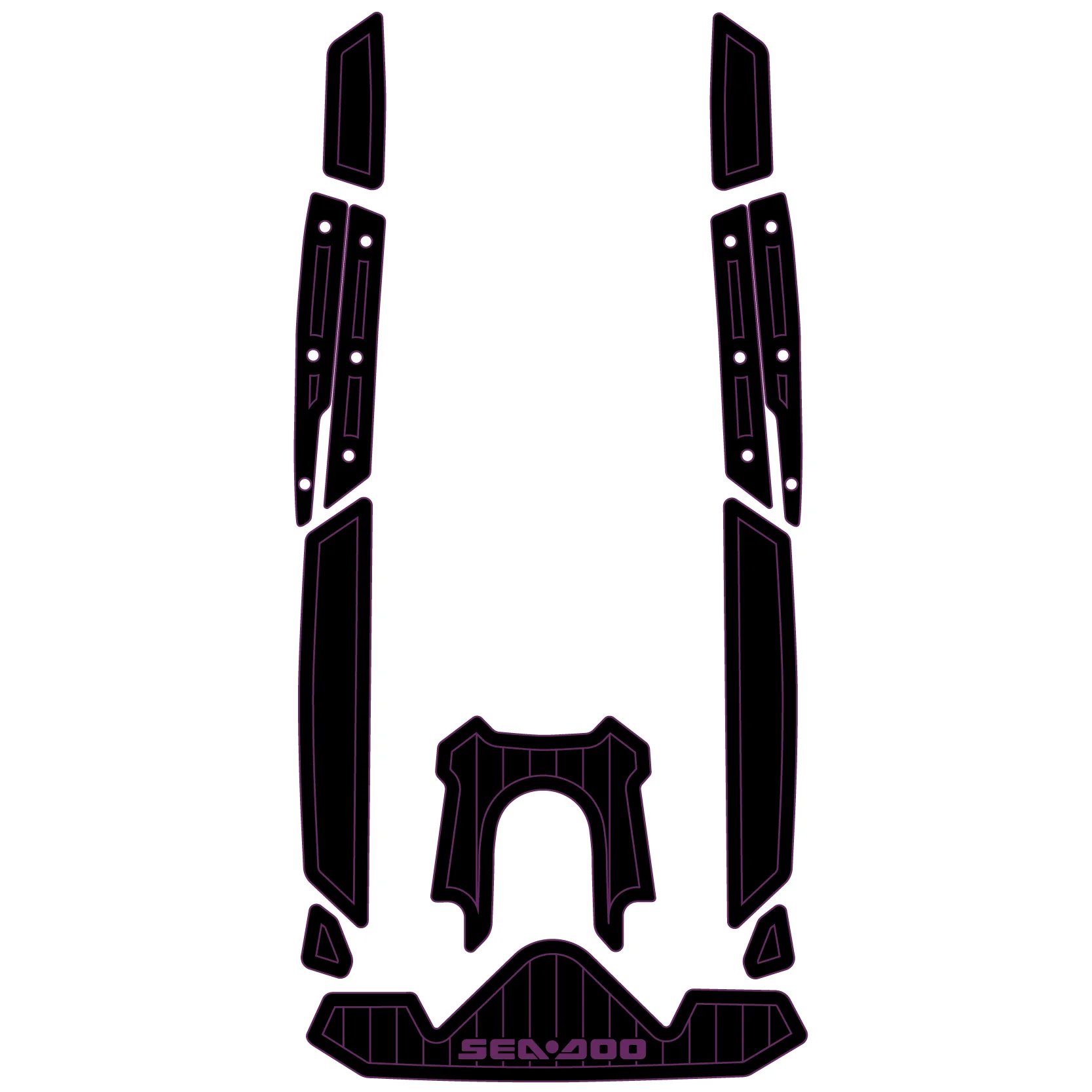 2020-2024 Sea-Doo RXP-X 300 / 325 - Custom EVA Foam Jet Ski Mats Kit - HXBYX