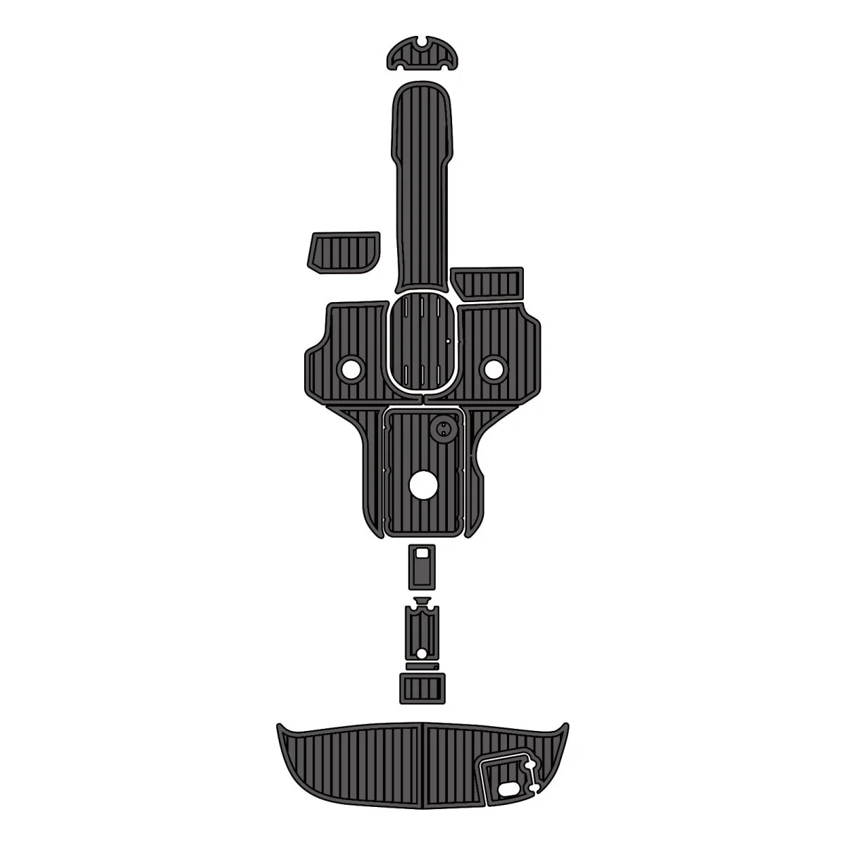 2004 Four Winns Horizon 230 - Premium Marine EVA Flooring Kit - HXBYX