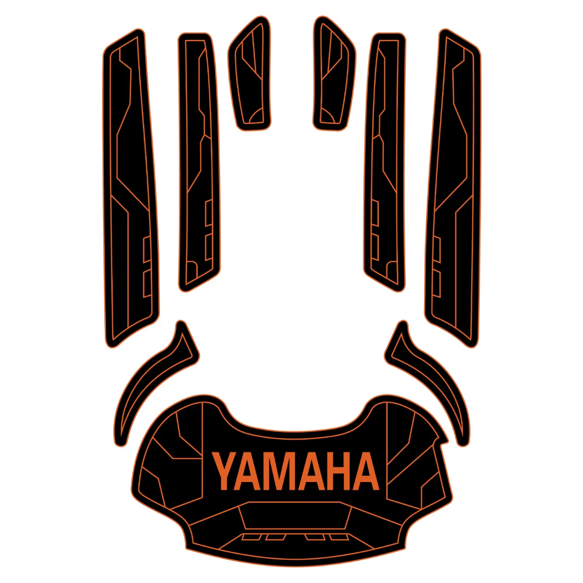 2010-2011 Yamaha FX HO - Custom EVA Foam Jet Ski Mats Kit - HXBYX