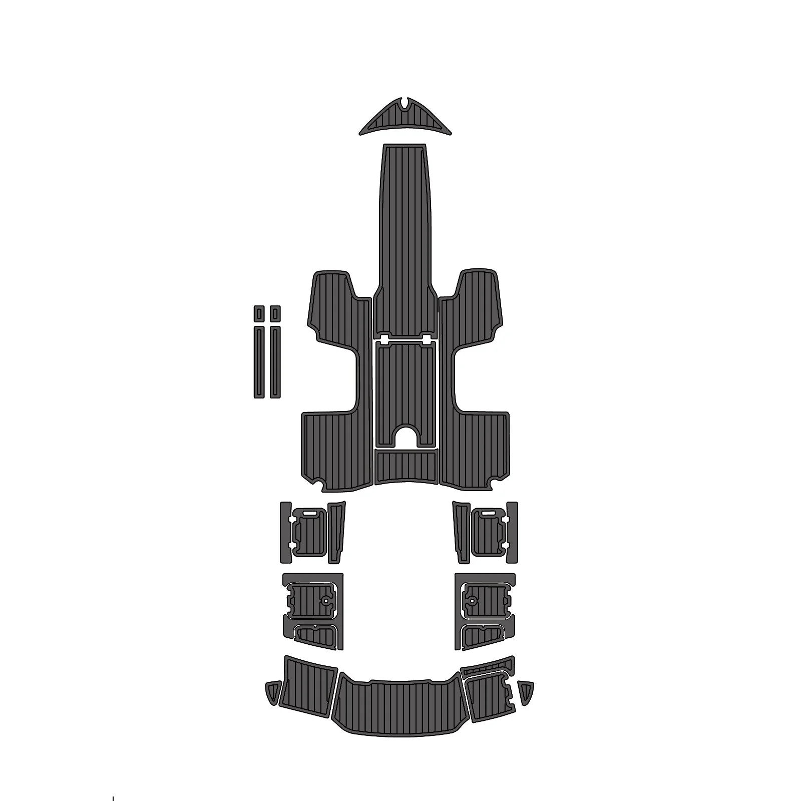 2018 | Chaparral | H2O Sport 19 - Custom EVA Foam Marine Flooring Kit - HXBYX