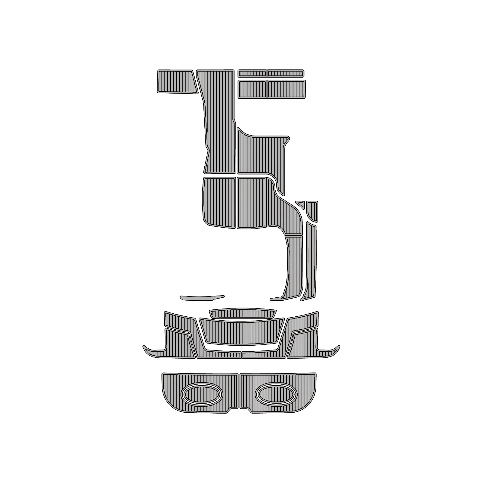 2013 Sea Ray Sundancer 280 – Custom EVA Foam Marine Flooring Kit - HXBYX