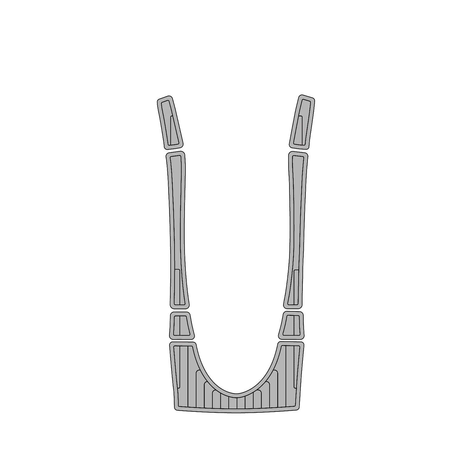 2004-2006 Sea-Doo RXP - Custom EVA Foam Jet Ski Deck Pads Kit - HXBYX