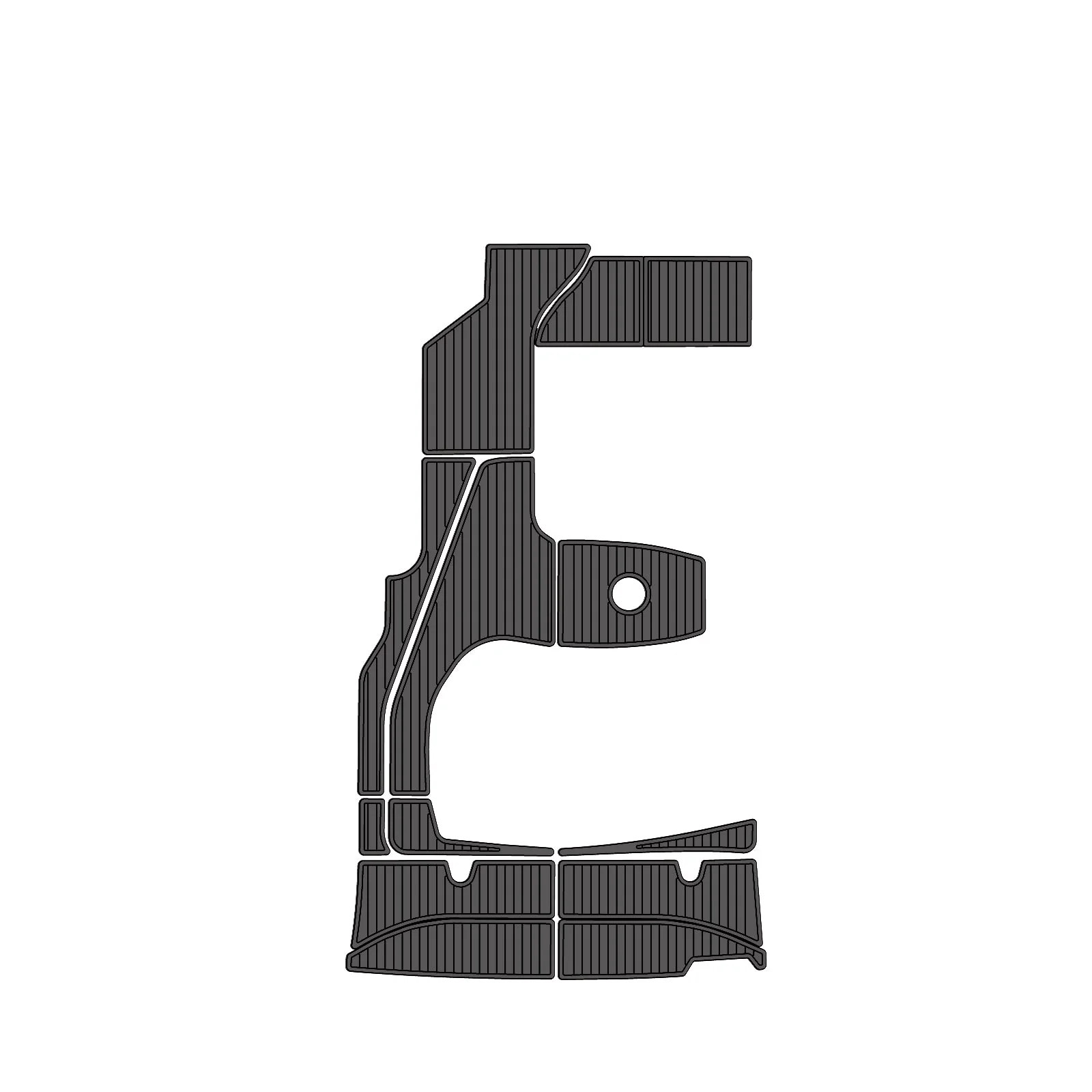 2005 | Sea Ray | Sundancer 310 – Custom EVA Foam Marine Flooring Kit - HXBYX