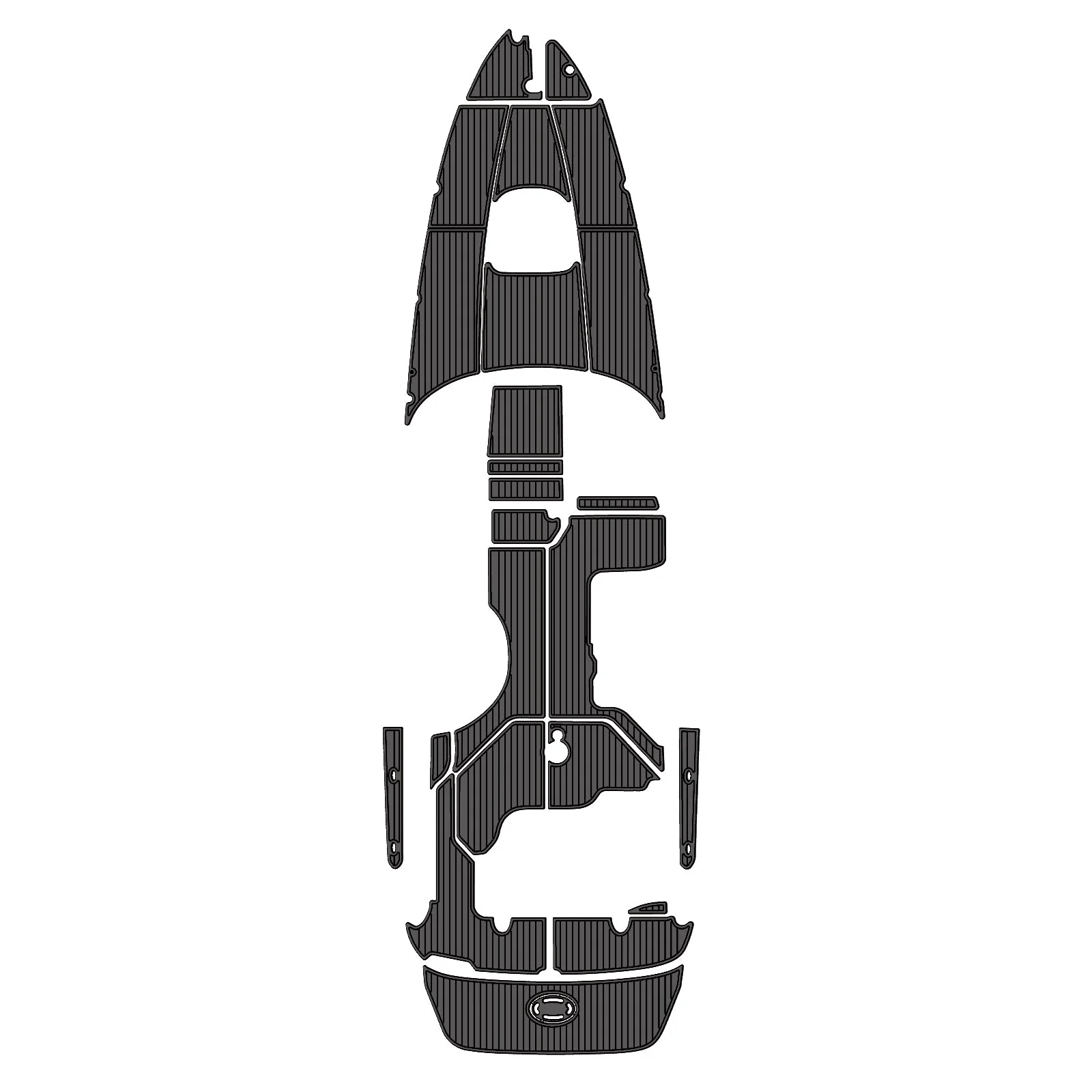 2007 | Sea Ray | Sundancer 260 – Custom EVA Foam Marine Flooring Kit - HXBYX