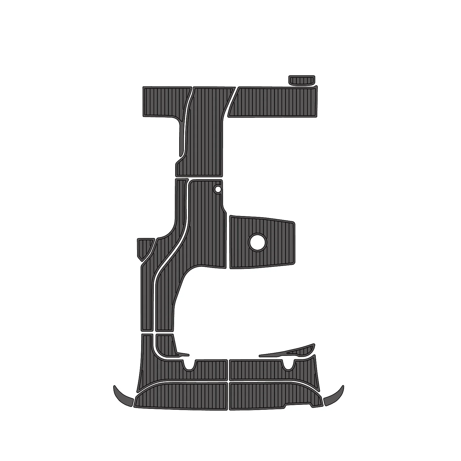 2011 Sea Ray Sundancer 350 – Custom EVA Foam Marine Flooring Kit - HXBYX