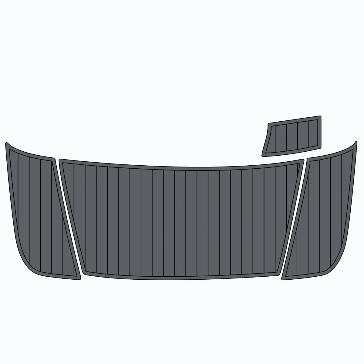 2016 Four Winns H-350 - Premium Custom Marine Flooring Kit - HXBYX