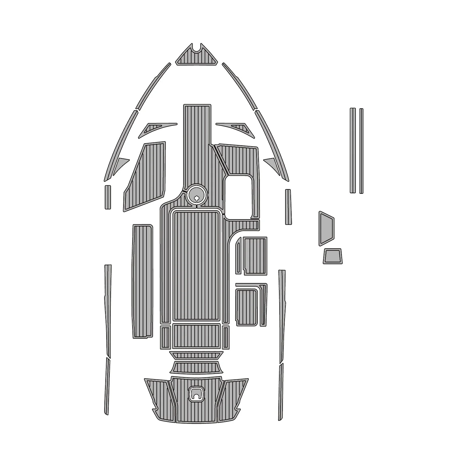 2015-2017 Axis T23 – Custom EVA Foam Marine Flooring Kit - HXBYX
