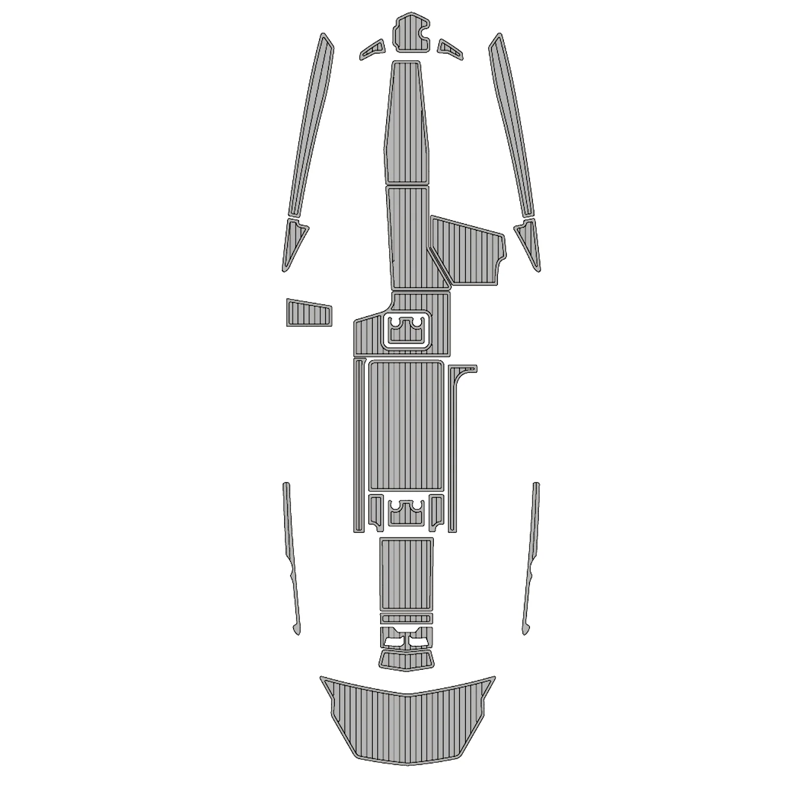 2018-2019 Malibu M235 – Custom EVA Foam Boat Flooring Kit - HXBYX