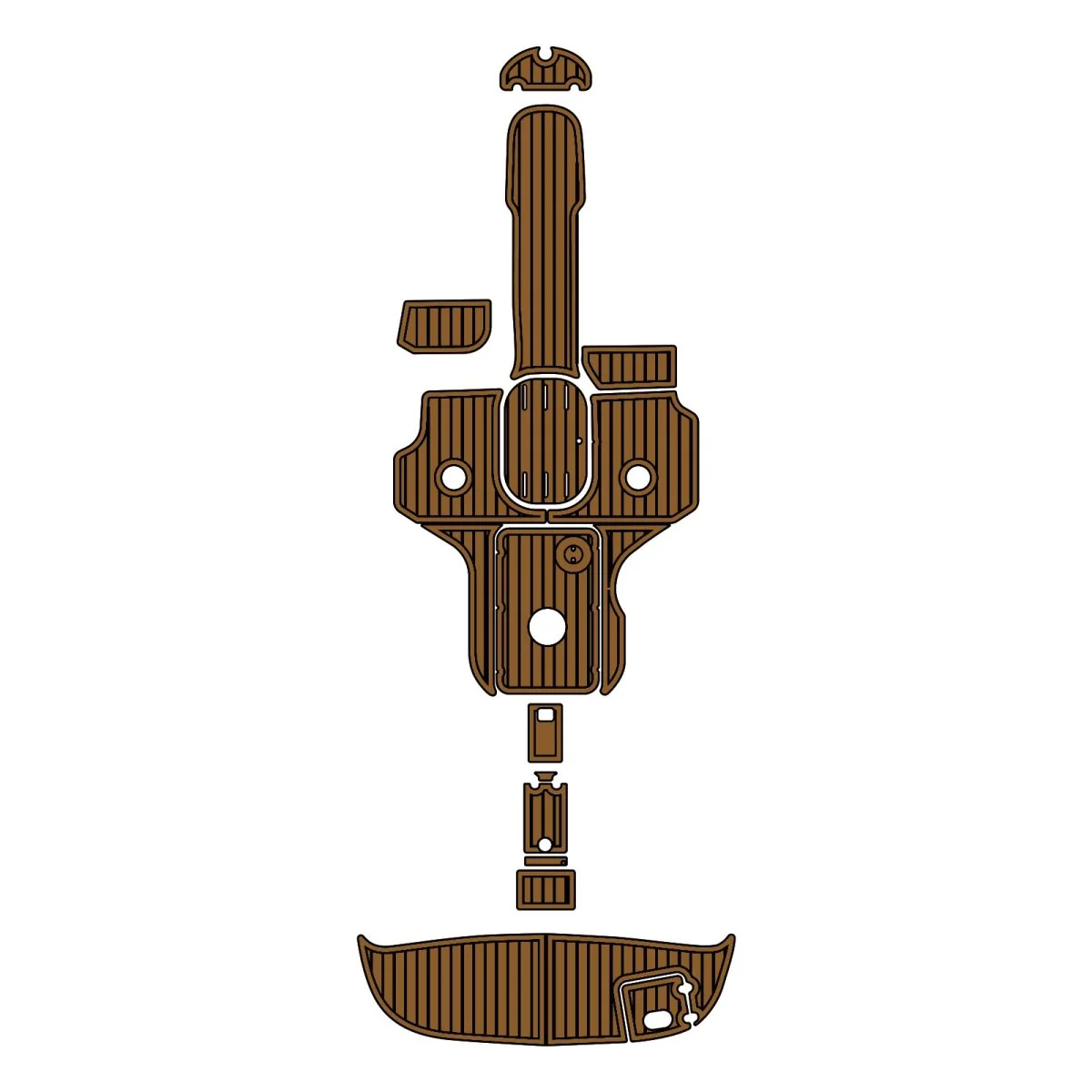 2004 Four Winns Horizon 230 - Premium Marine EVA Flooring Kit - HXBYX