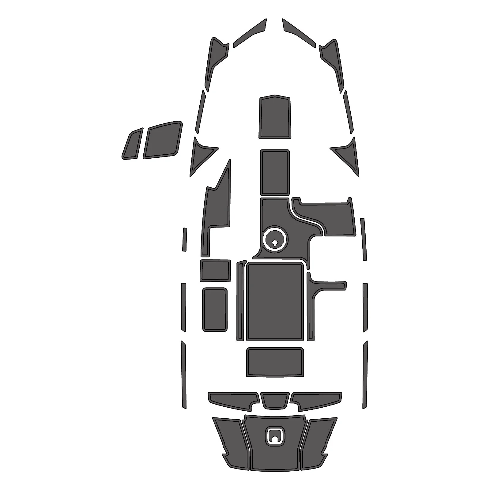 2016–2017 Axis A20 – Custom EVA Foam Marine Flooring Kit - HXBYX