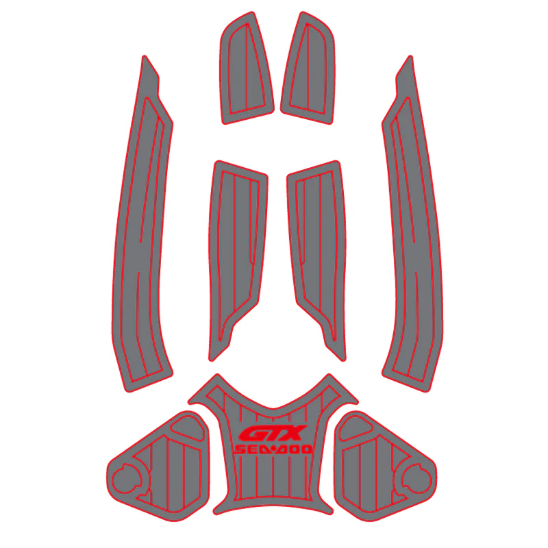 2016-2017 Sea-Doo Wake Pro 215 - Custom EVA Foam Jet Ski Deck Mats Kit - HXBYX