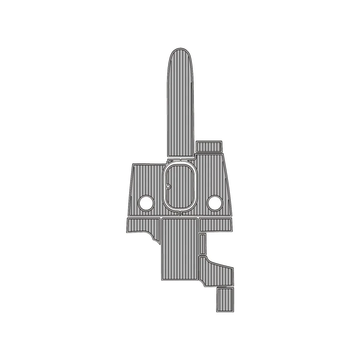 2001 Four Winns Horizon 230 - Factory Direct EVA Foam Marine Decking Kit - HXBYX