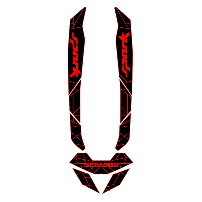 2021-2023 Sea-Doo Spark 3 Sitter - Custom EVA Foam Jet Ski Mats Kit - HXBYX