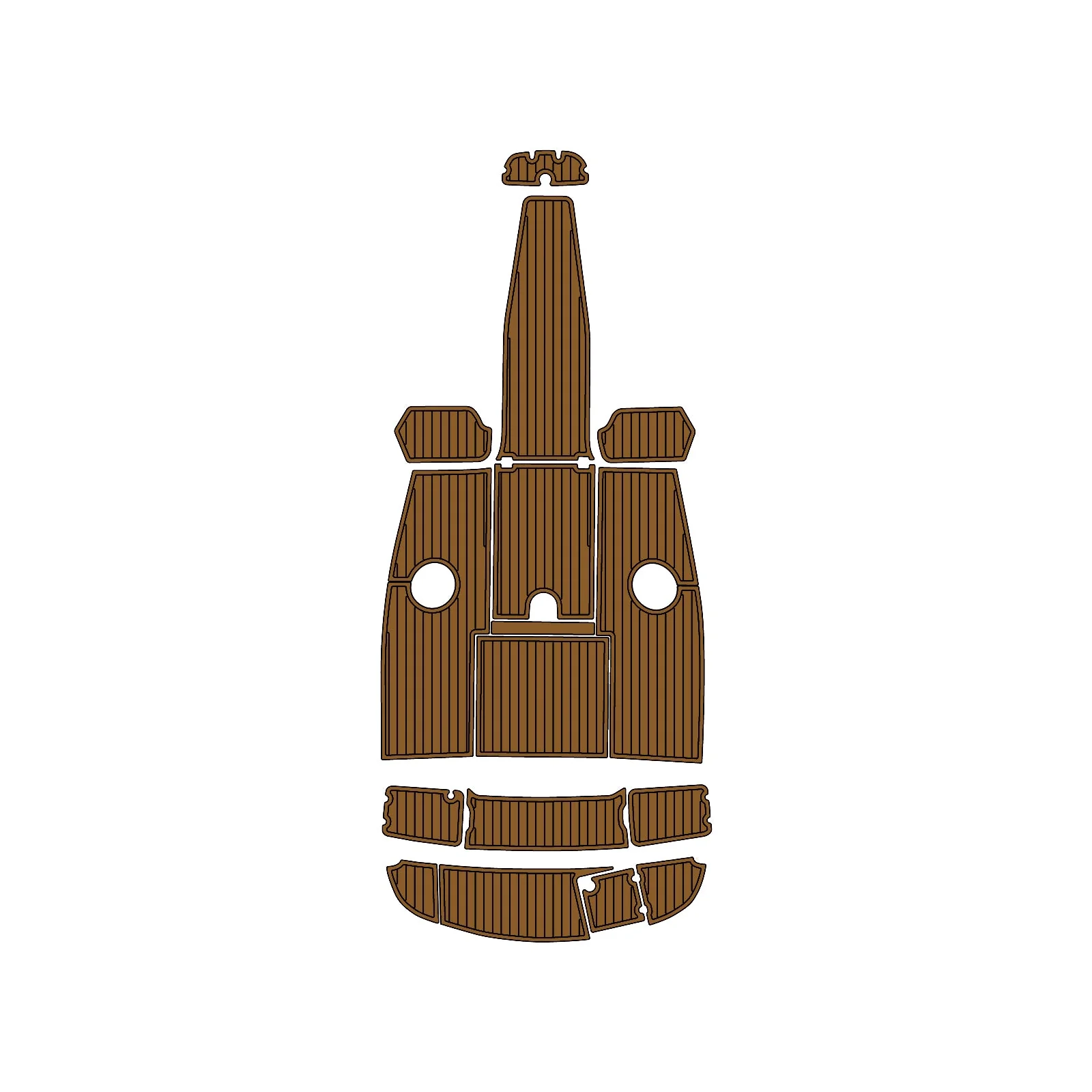 2003 | Chaparral | SS210 - Custom EVA Foam Marine Flooring Kit - HXBYX