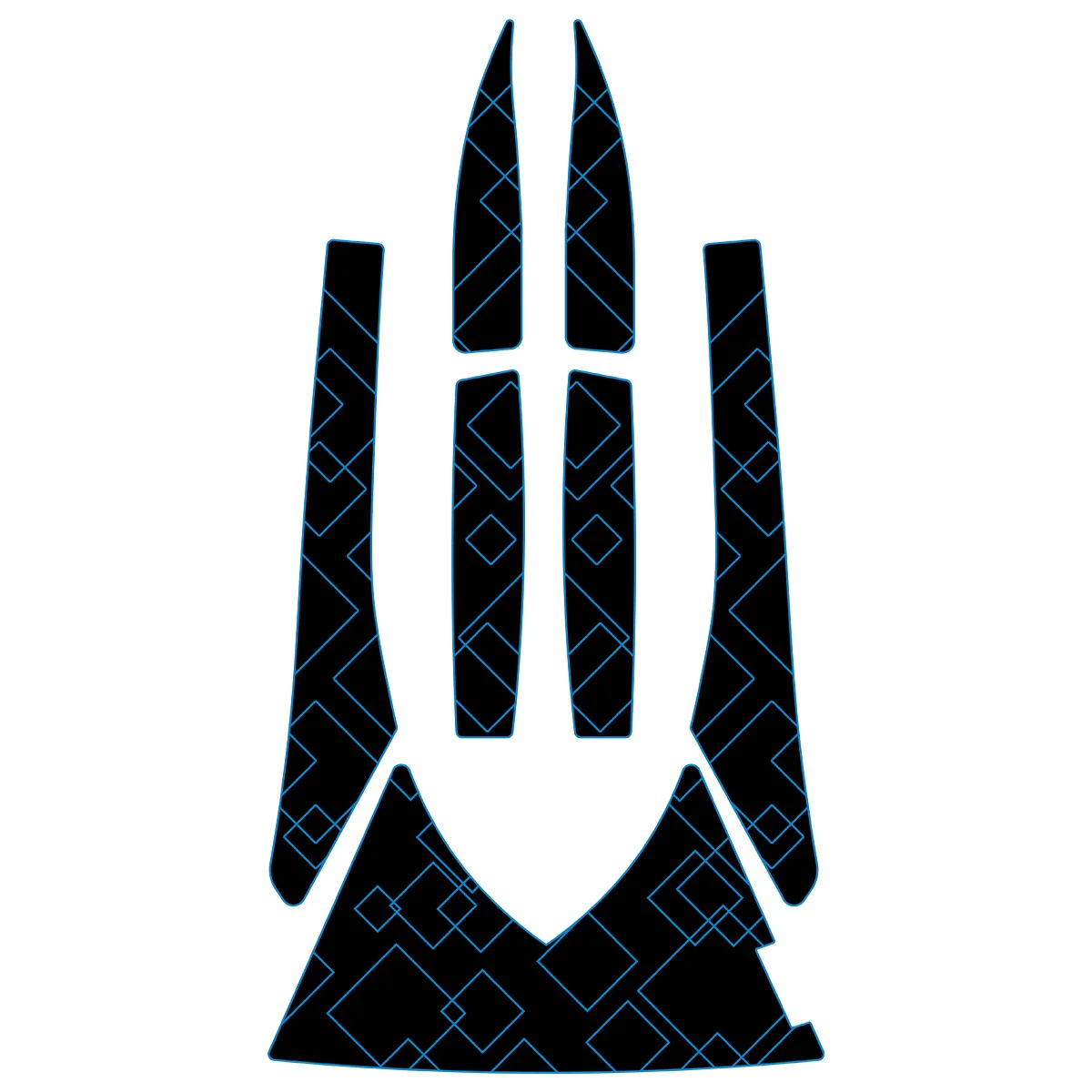 2003-2008 Sea-Doo GTX - Custom EVA Foam Jet Ski Mats Kit - HXBYX